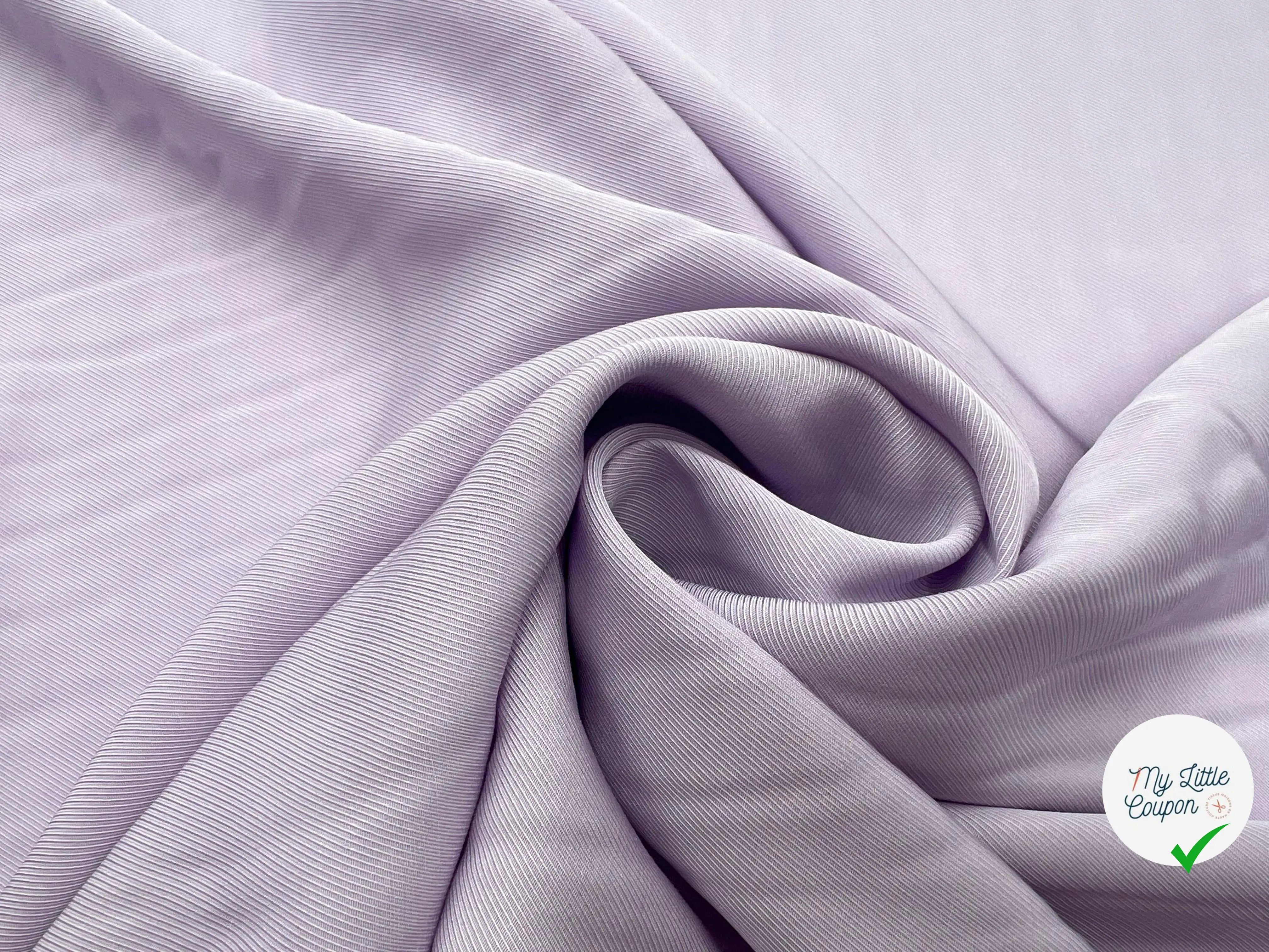 TWILL VISCOSE PARME - My Little Coupon - tissu - coudre