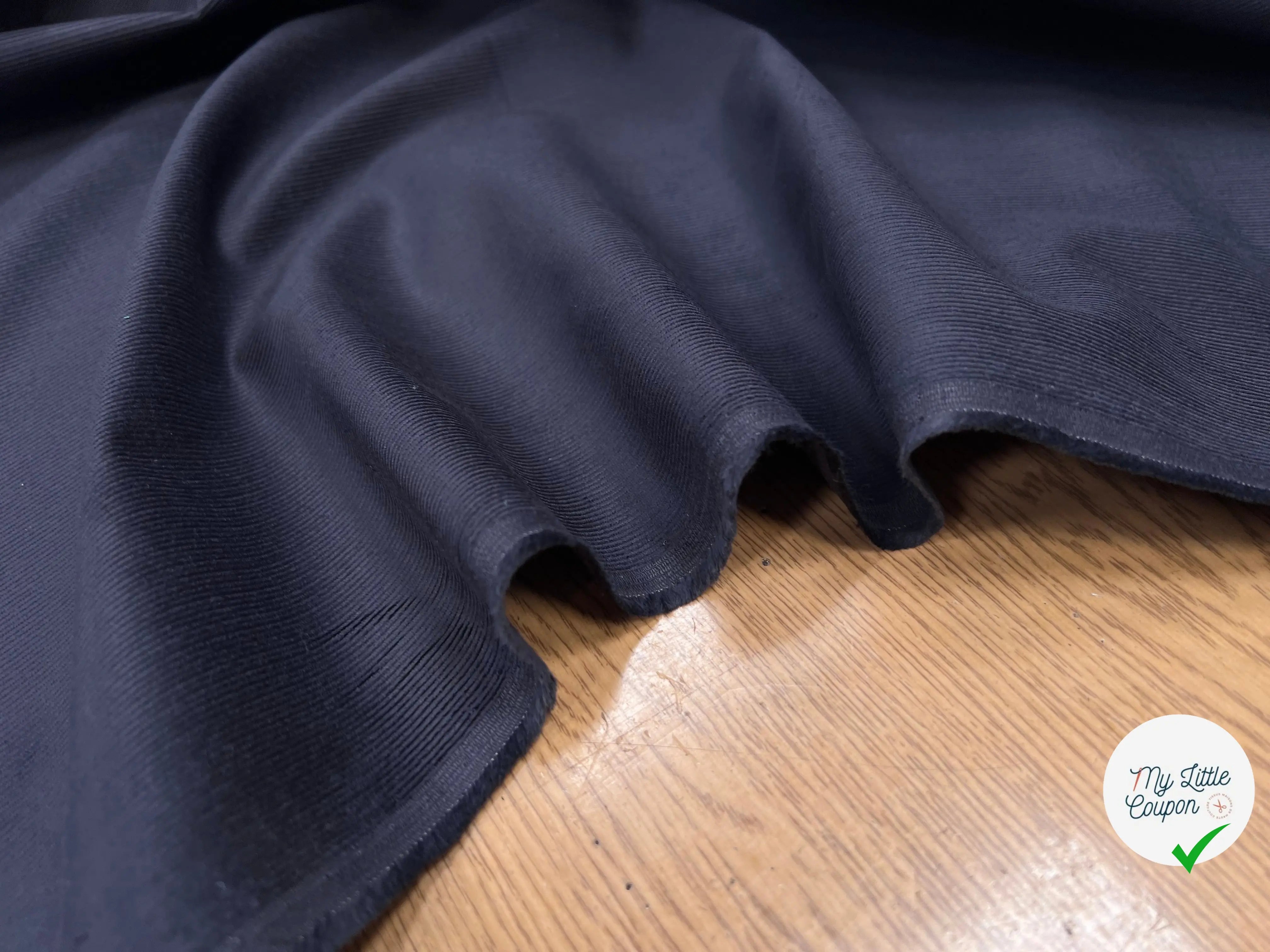 VELOURS 1000 RAIES CHEMISE COTON GRIS PETROLE SUBLIME - My Little Coupon