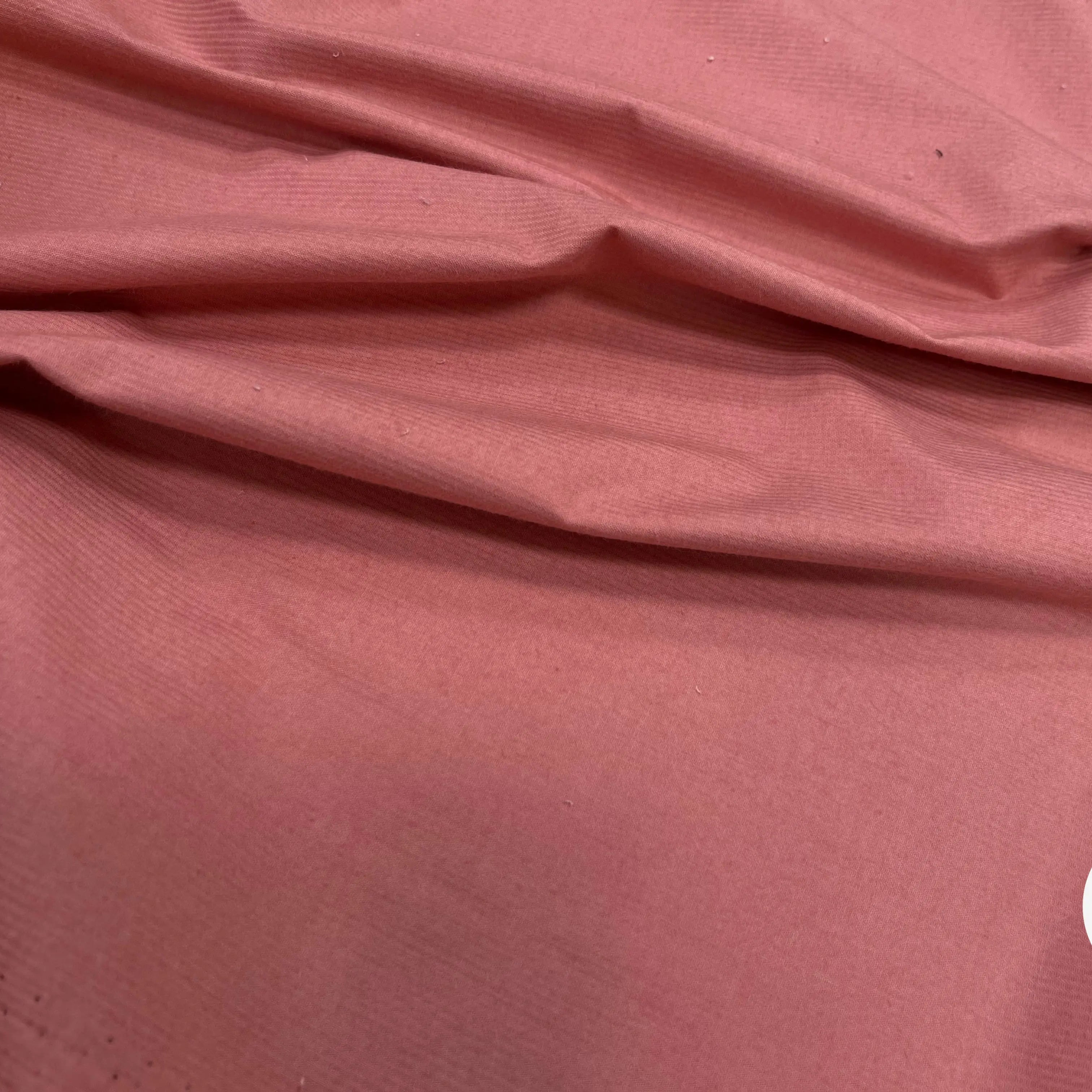 VELOURS 1000 RAIES COTON FINEMENT COTELLÉ BEIGE ENVERS ROSE - My Little Coupon