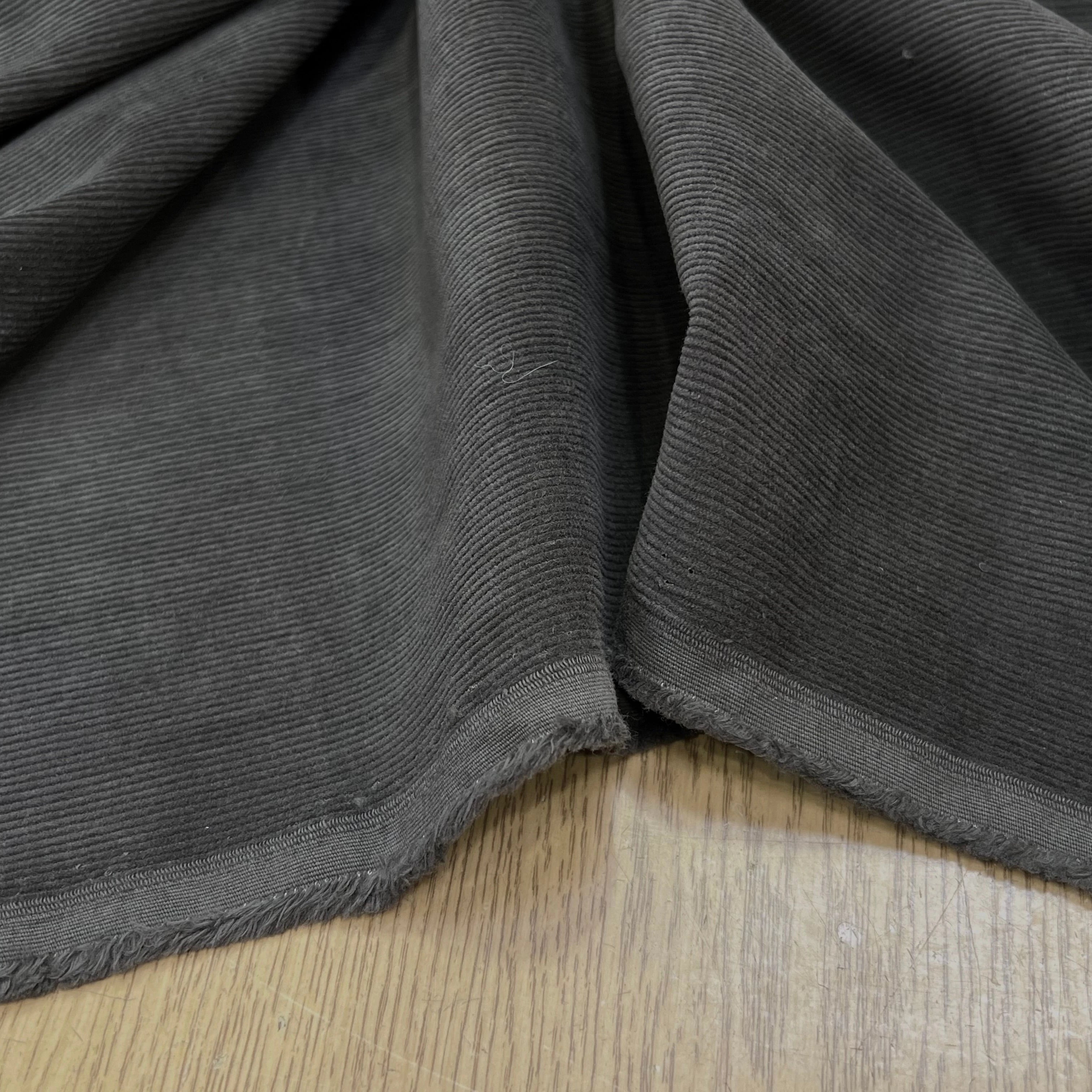 VELOURS 1000 RAIES MARRON GRIS - My Little Coupon