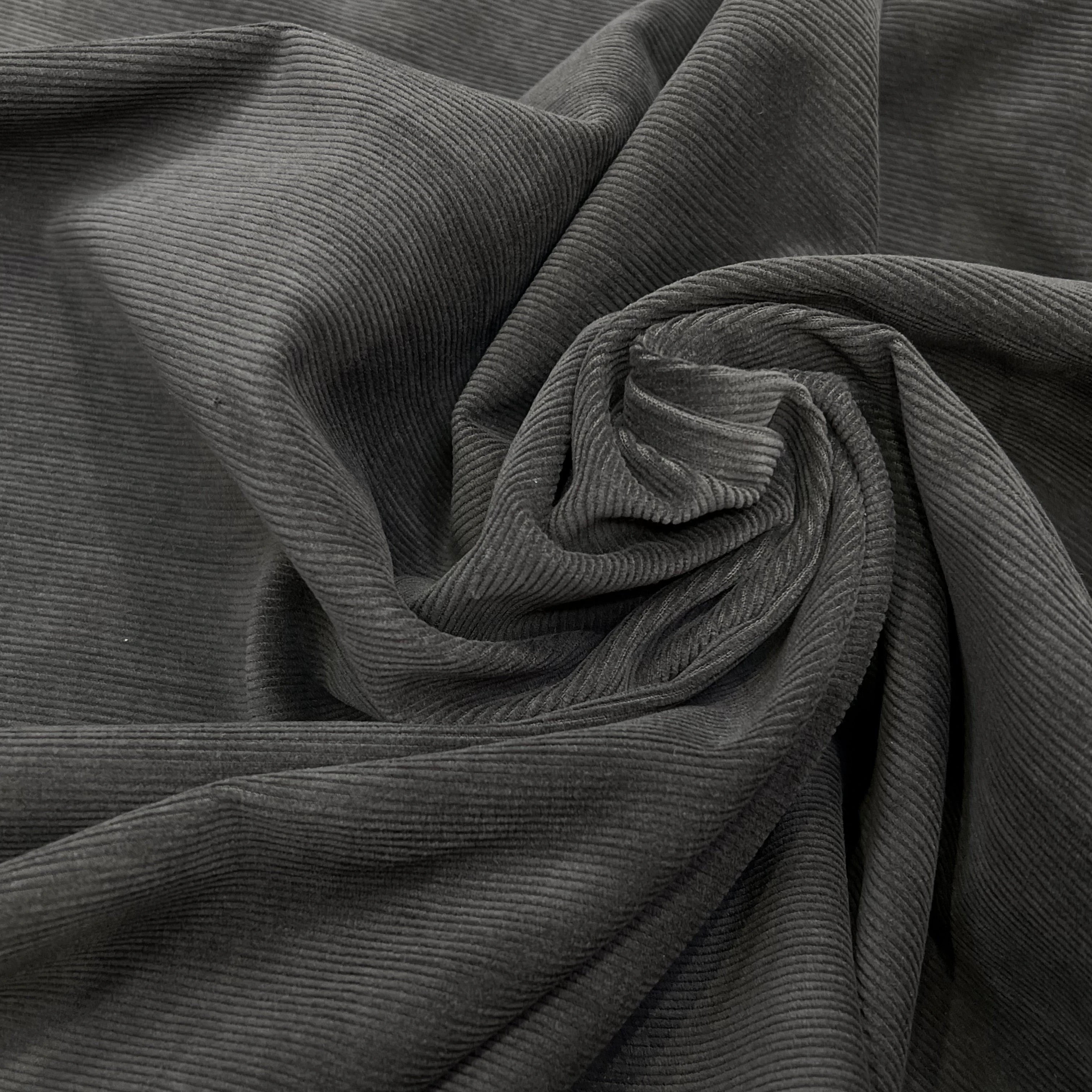 VELOURS 1000 RAIES MARRON GRIS - My Little Coupon