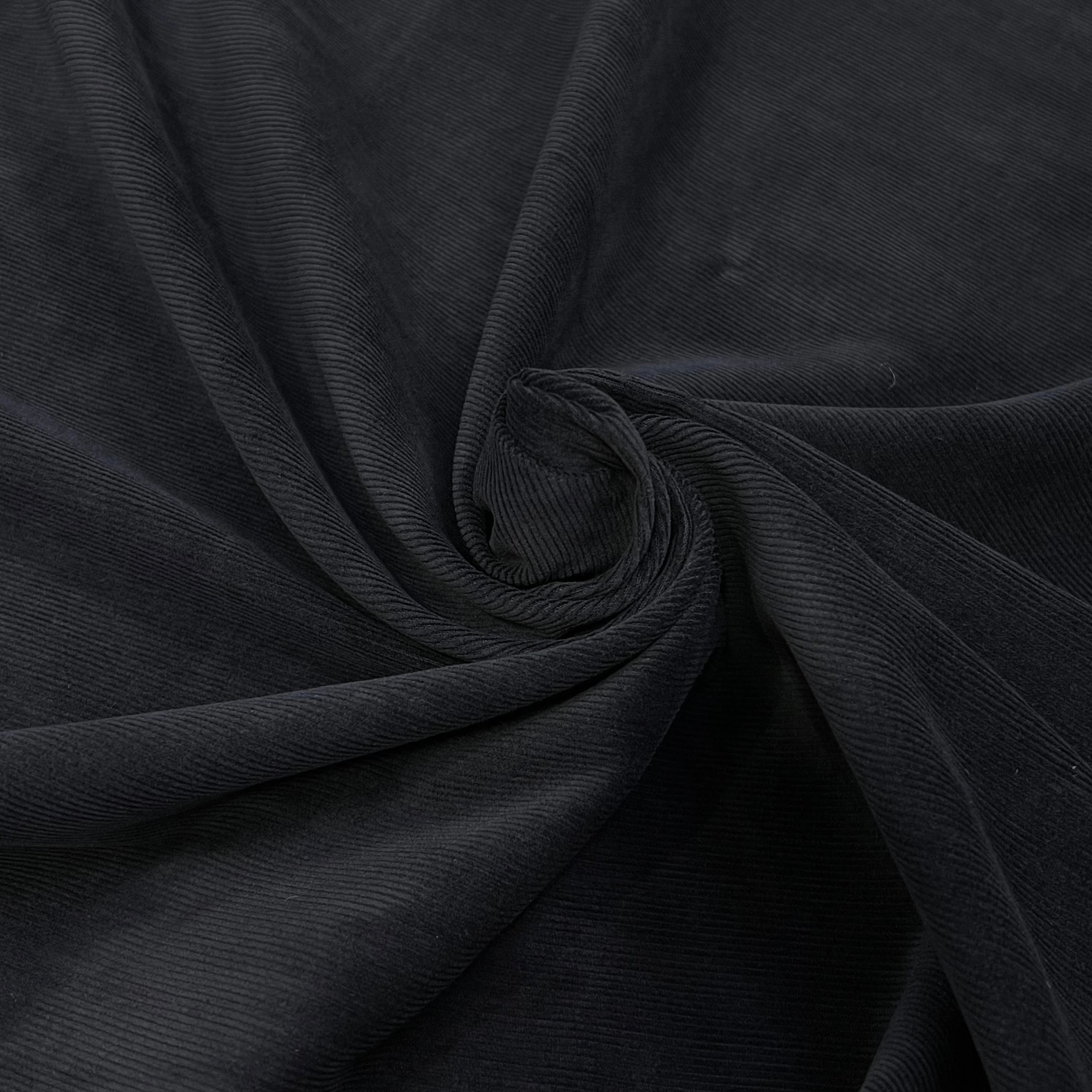 VELOURS 1000 RAIES NOIR - My Little Coupon