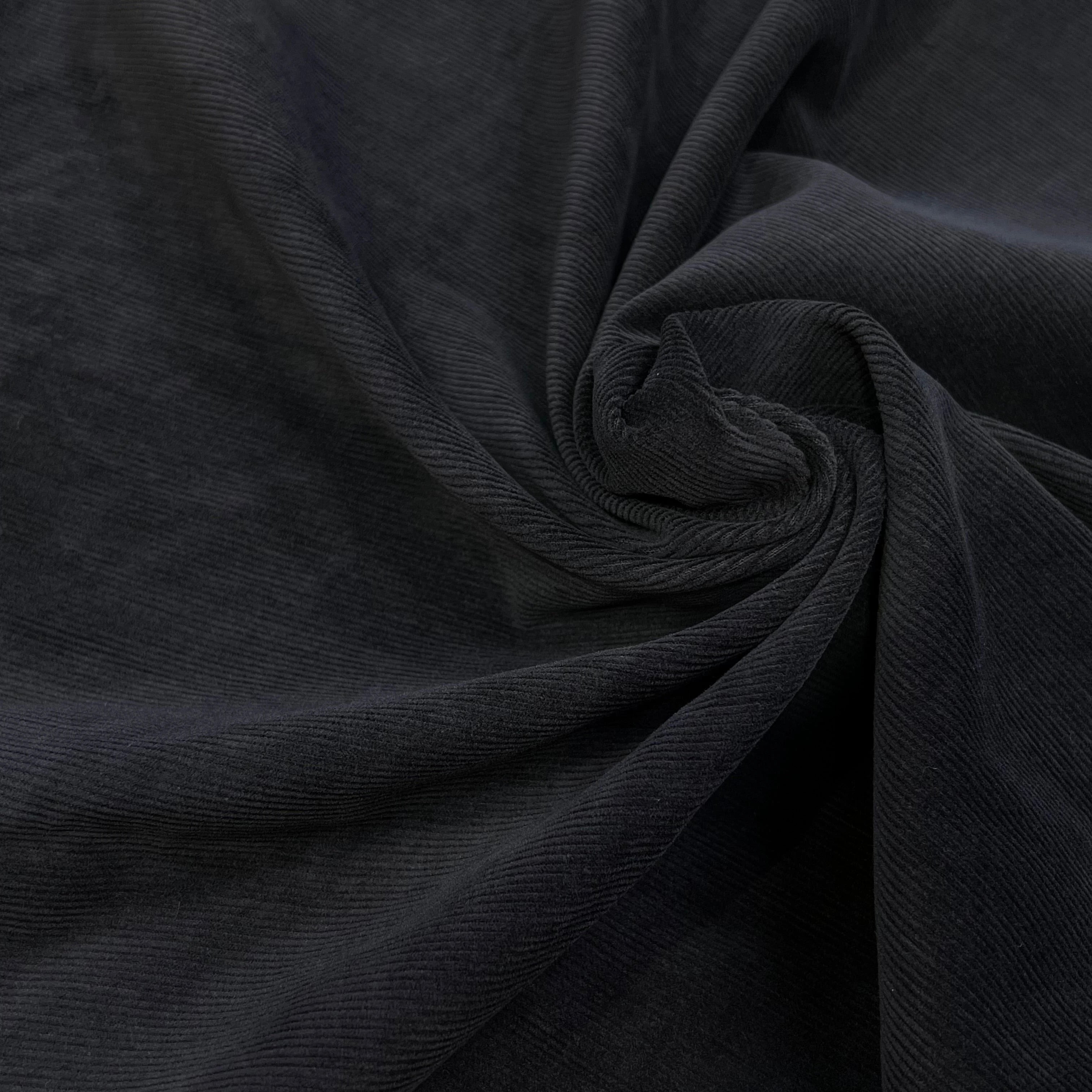 VELOURS 1000 RAIES NOIR - My Little Coupon