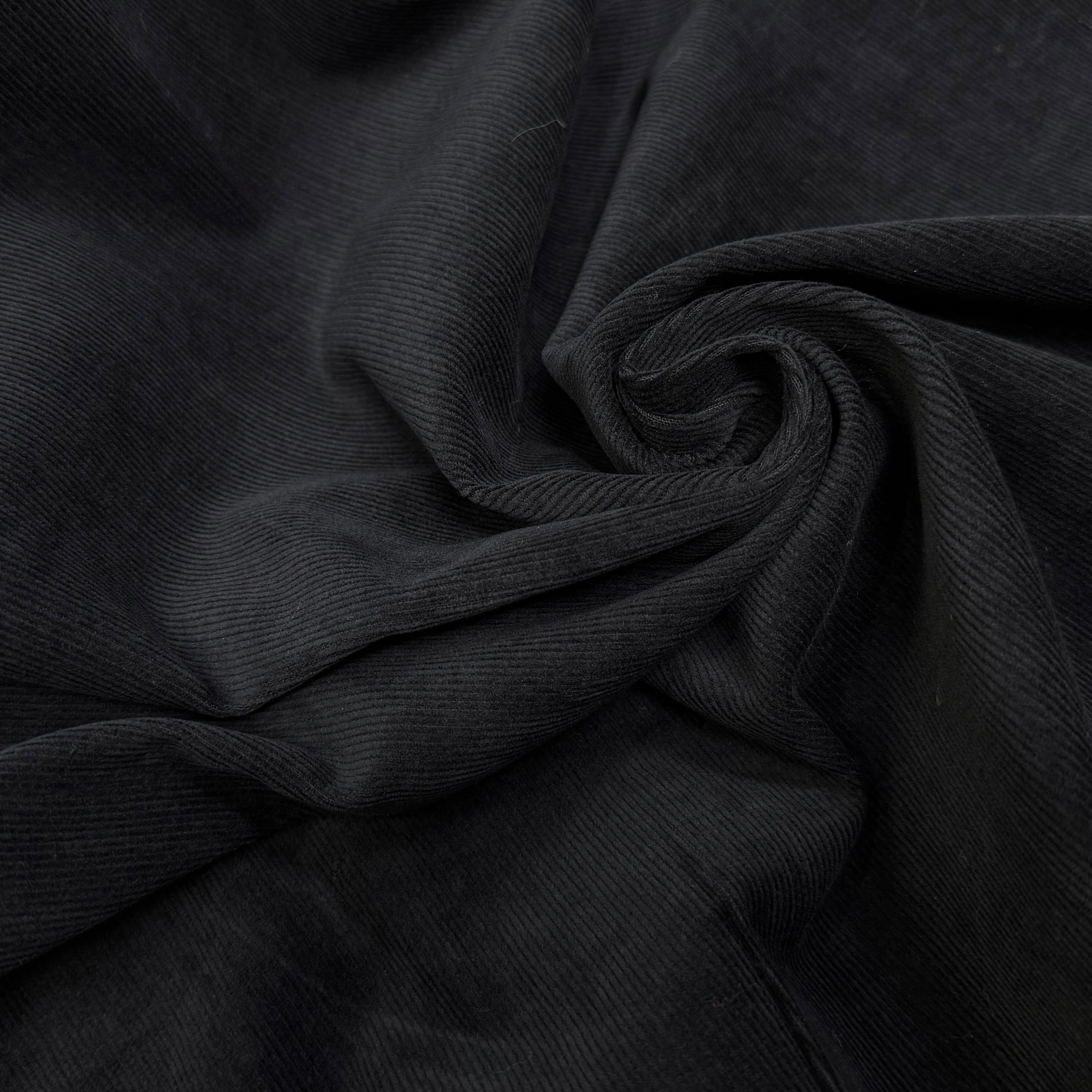 VELOURS 1000 RAIES NOIR - My Little Coupon