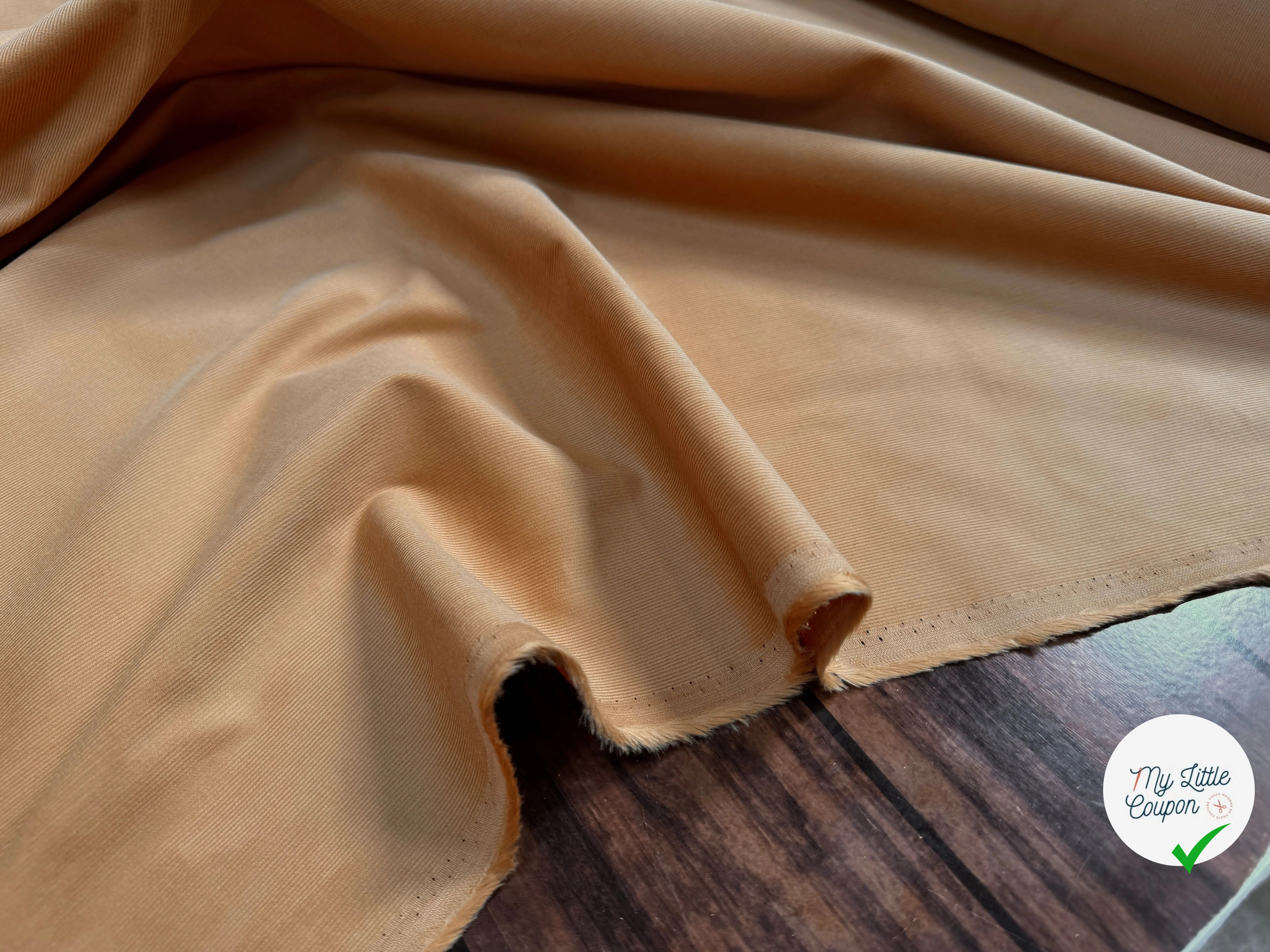 VELOURS 1000 RAIES UNI CAMEL 145 - My Little Coupon