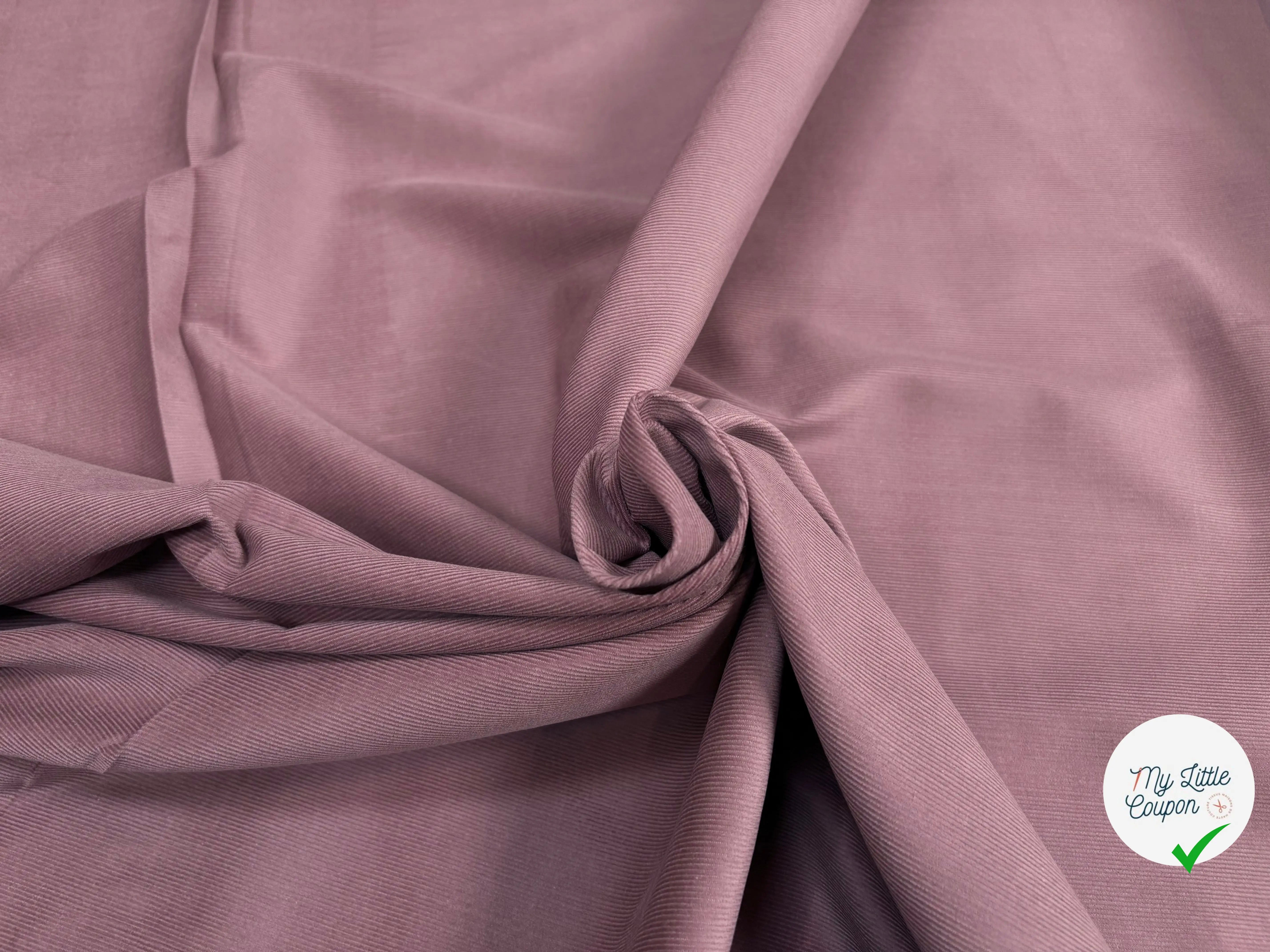 VELOURS 1000 RAIES UNI CHÂTAIGNE 145 - My Little Coupon