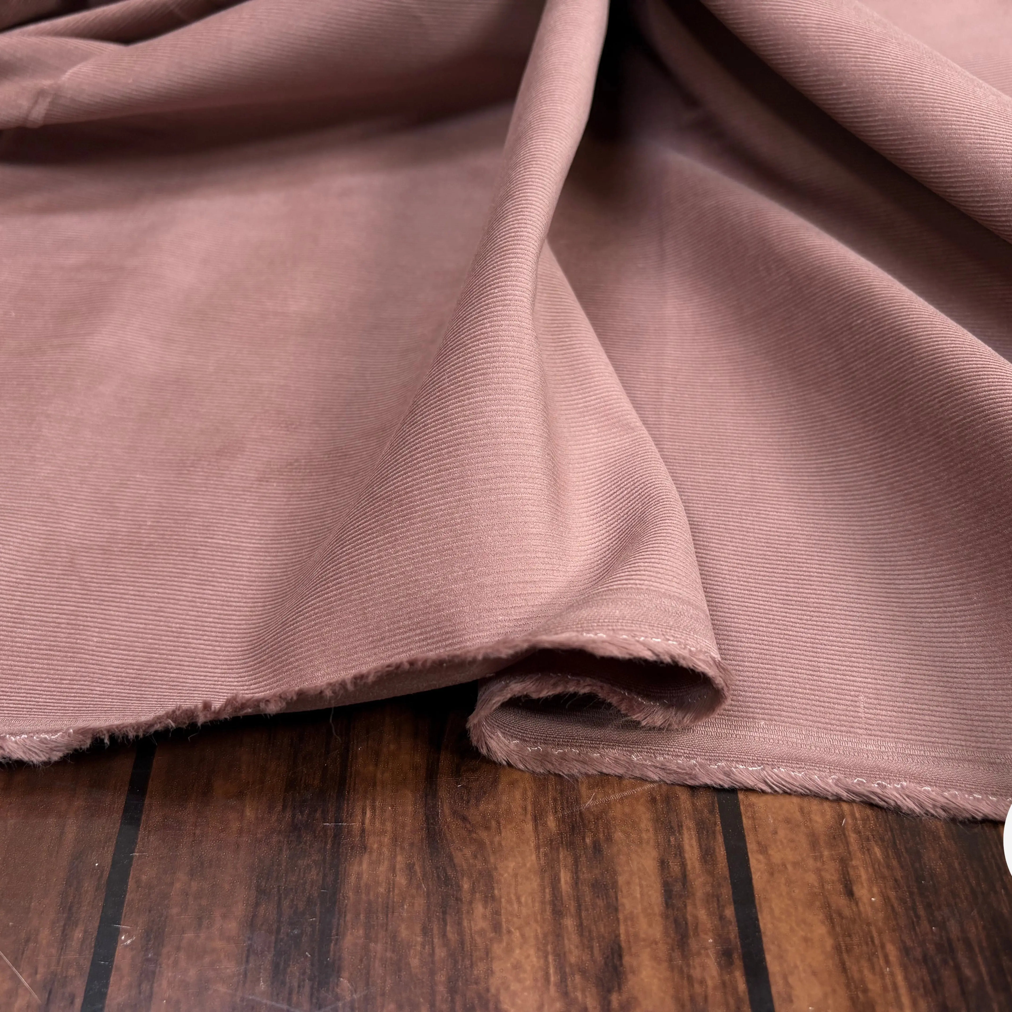 VELOURS 1000 RAIES UNI CHÂTAIGNE 145 - My Little Coupon