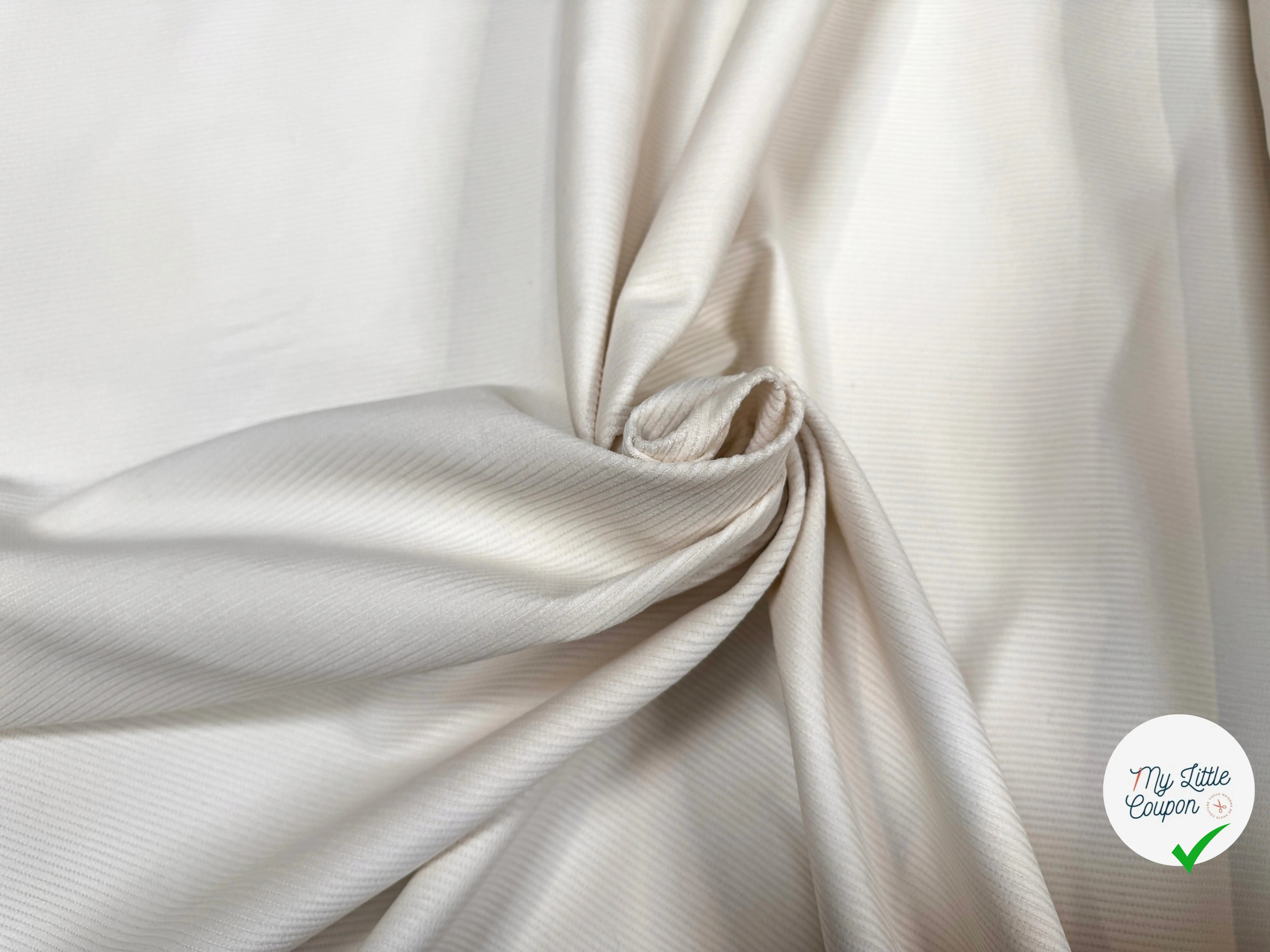 VELOURS 500 RAIES UNI ÉCRU 150 - My Little Coupon