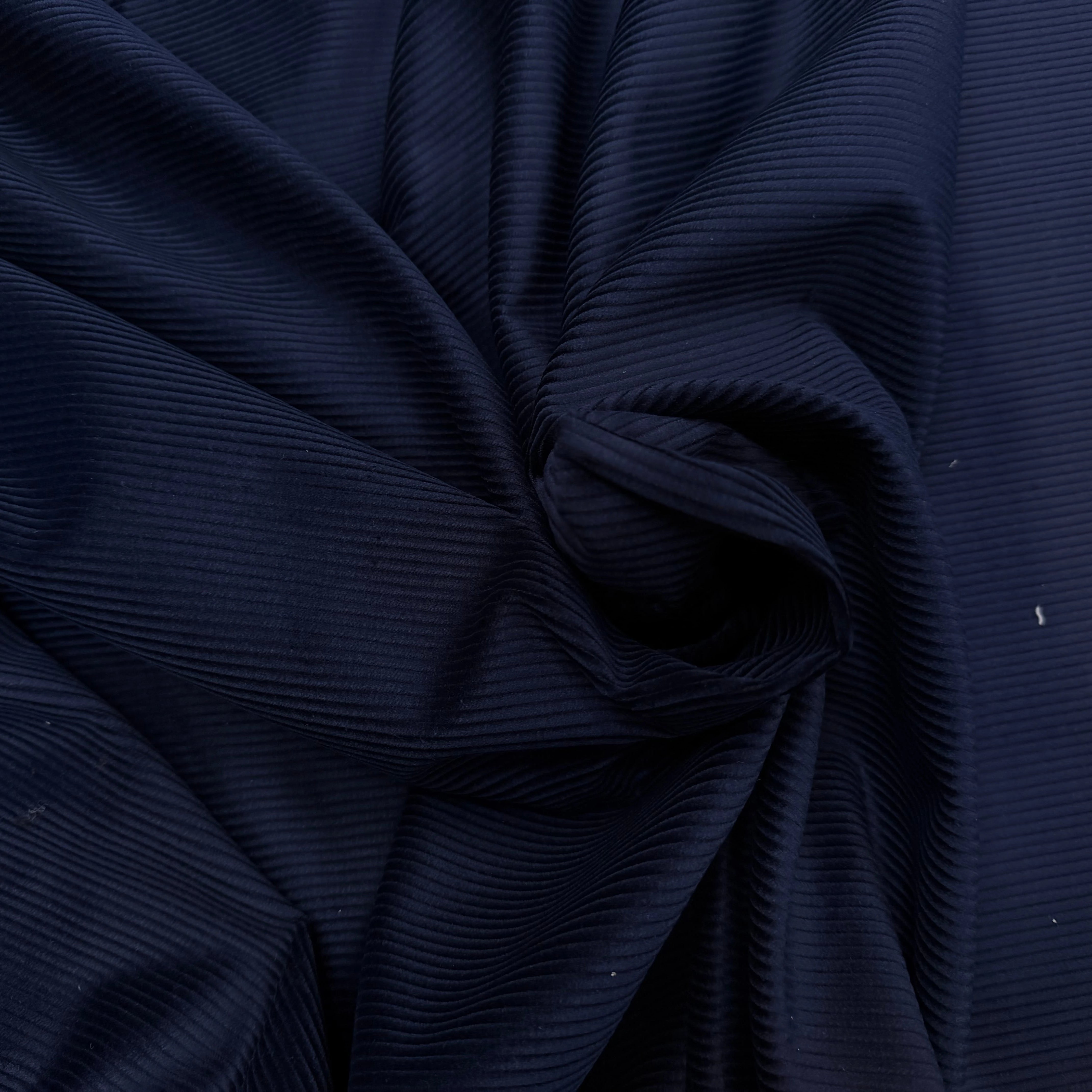 VELOURS CLASSIC 500 RAIES BLEU NUIT - My Little Coupon