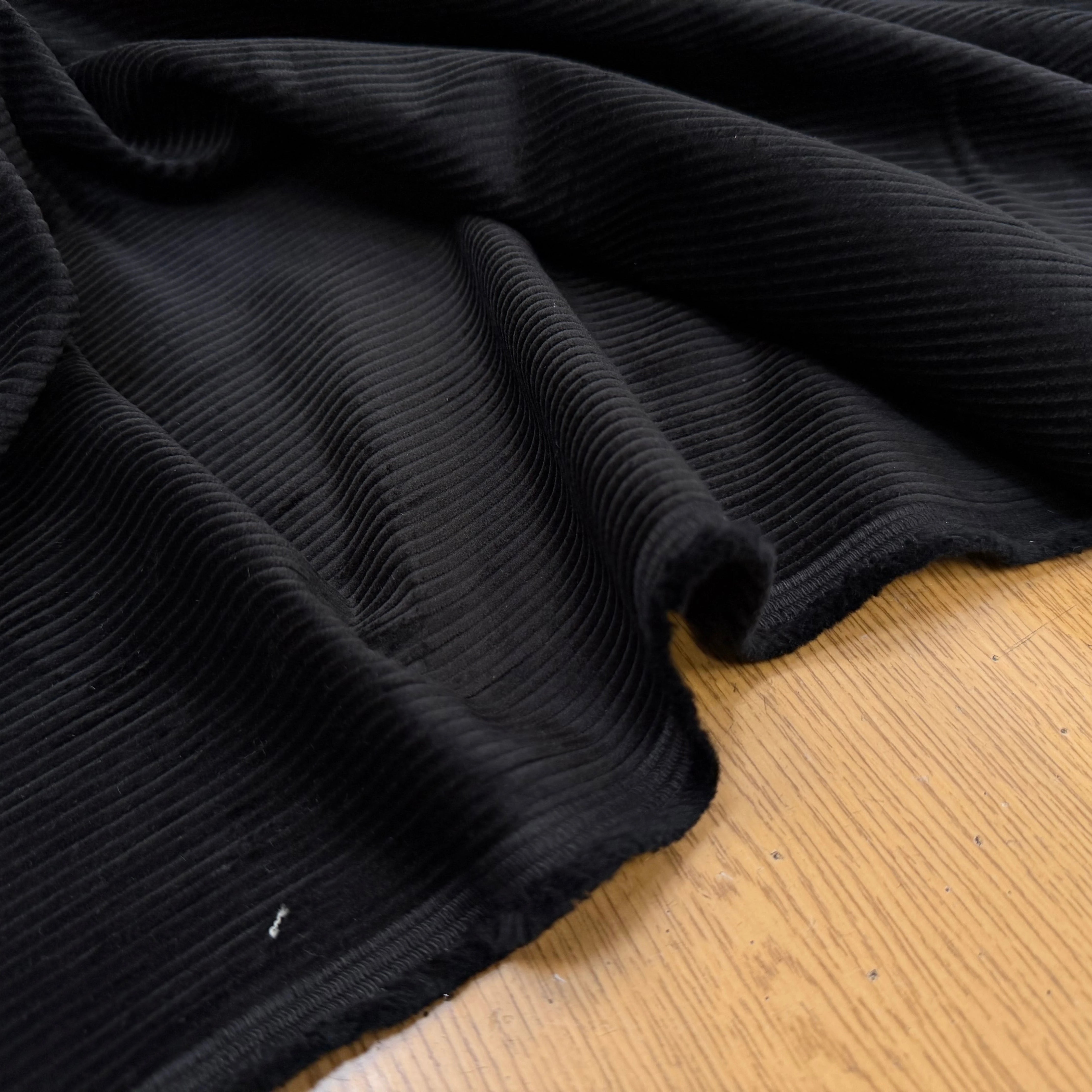 VELOURS CLASSIC 500 RAIES NOIR - My Little Coupon