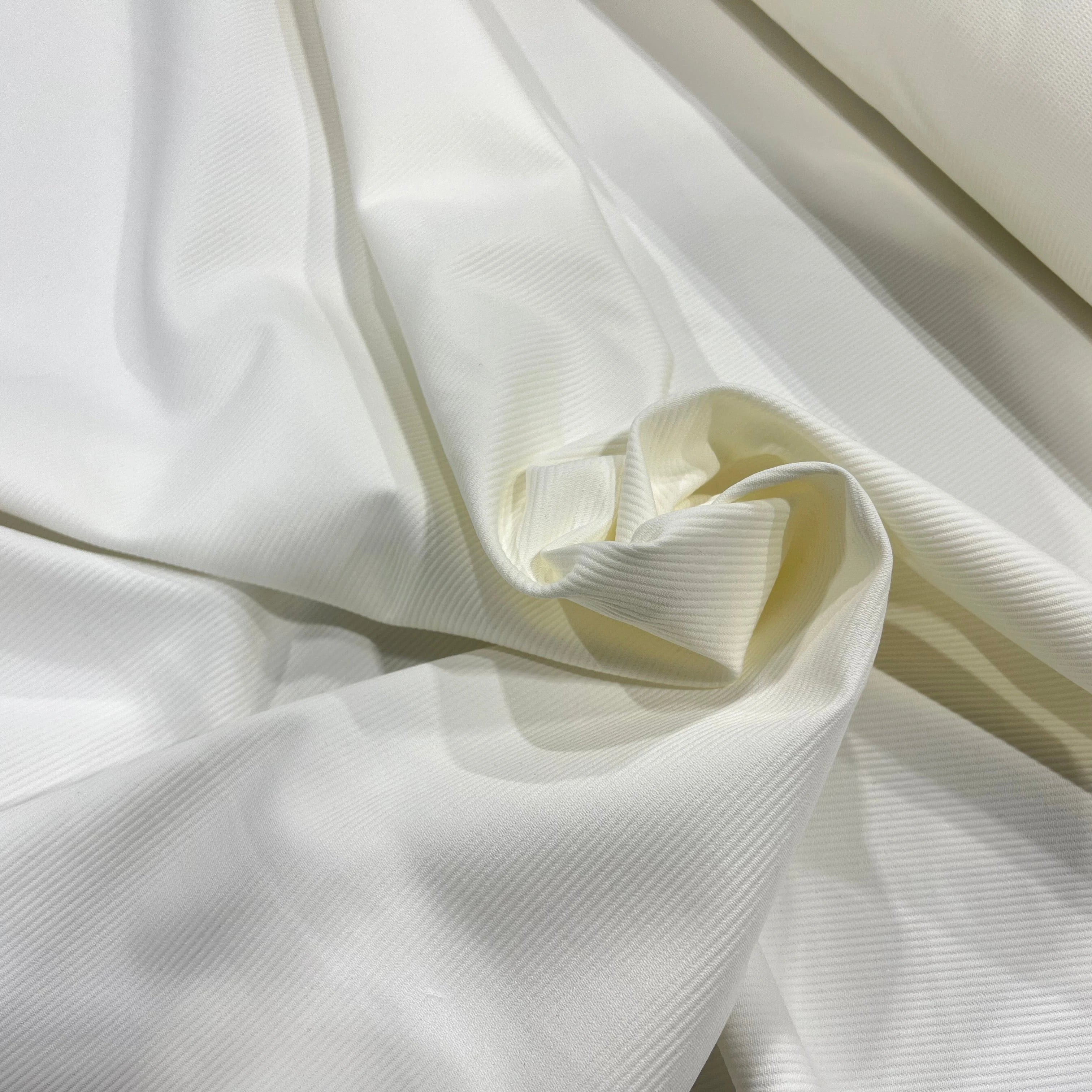 VELOURS COTON STRETCH BLANC CASSÉ - My Little Coupon