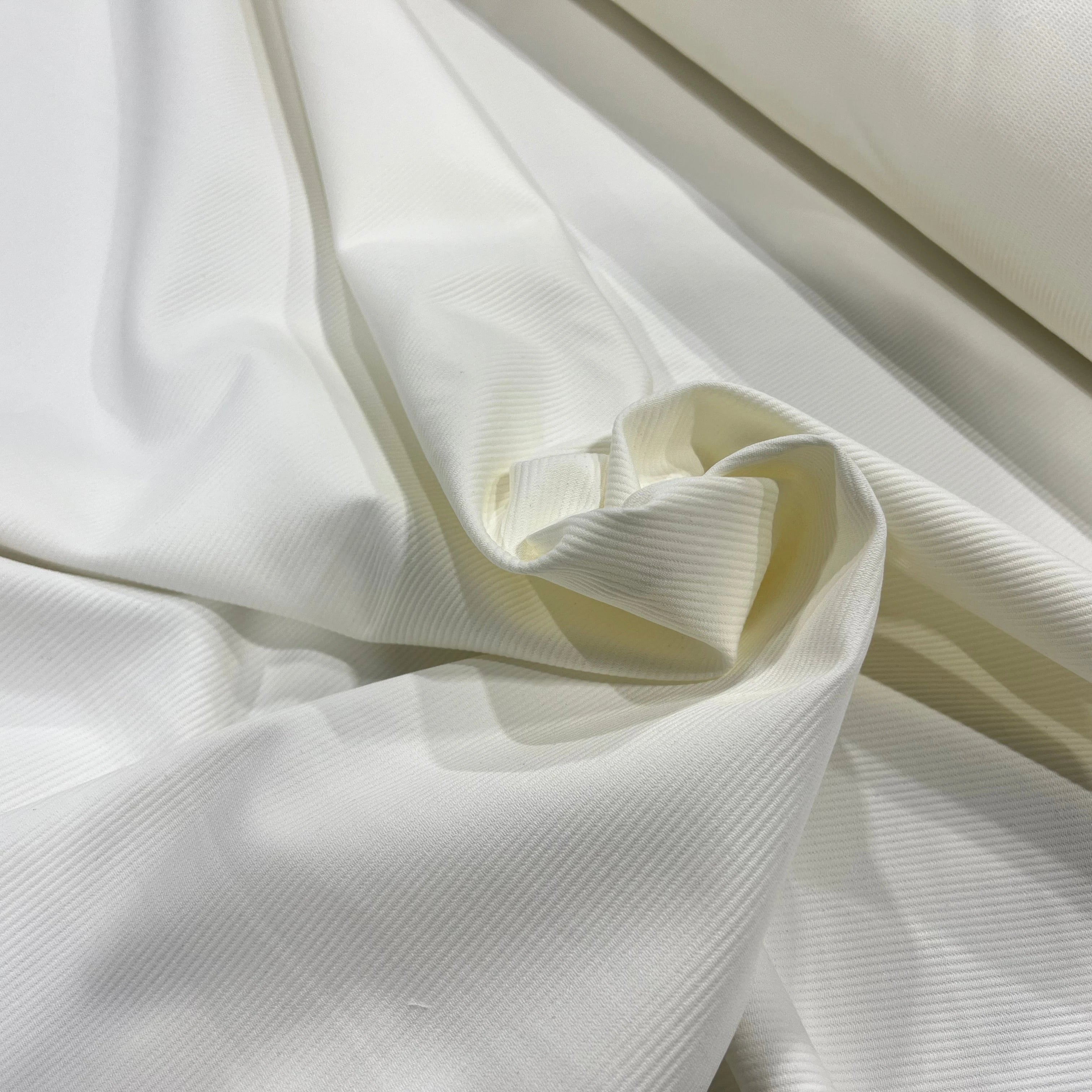 VELOURS COTON STRETCH BLANC CASSÉ - My Little Coupon