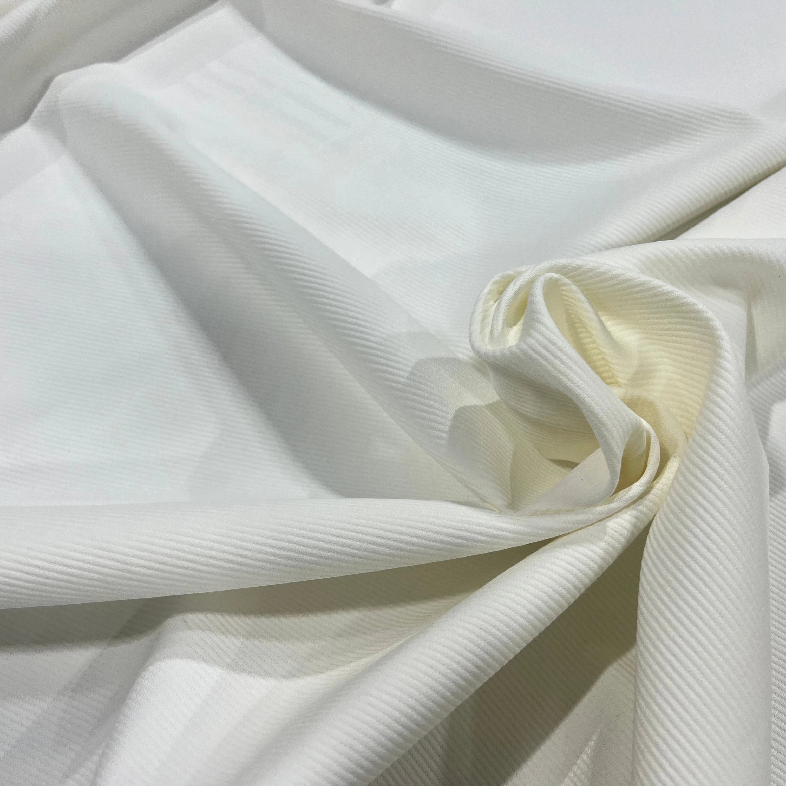 VELOURS COTON STRETCH BLANC CASSÉ - My Little Coupon