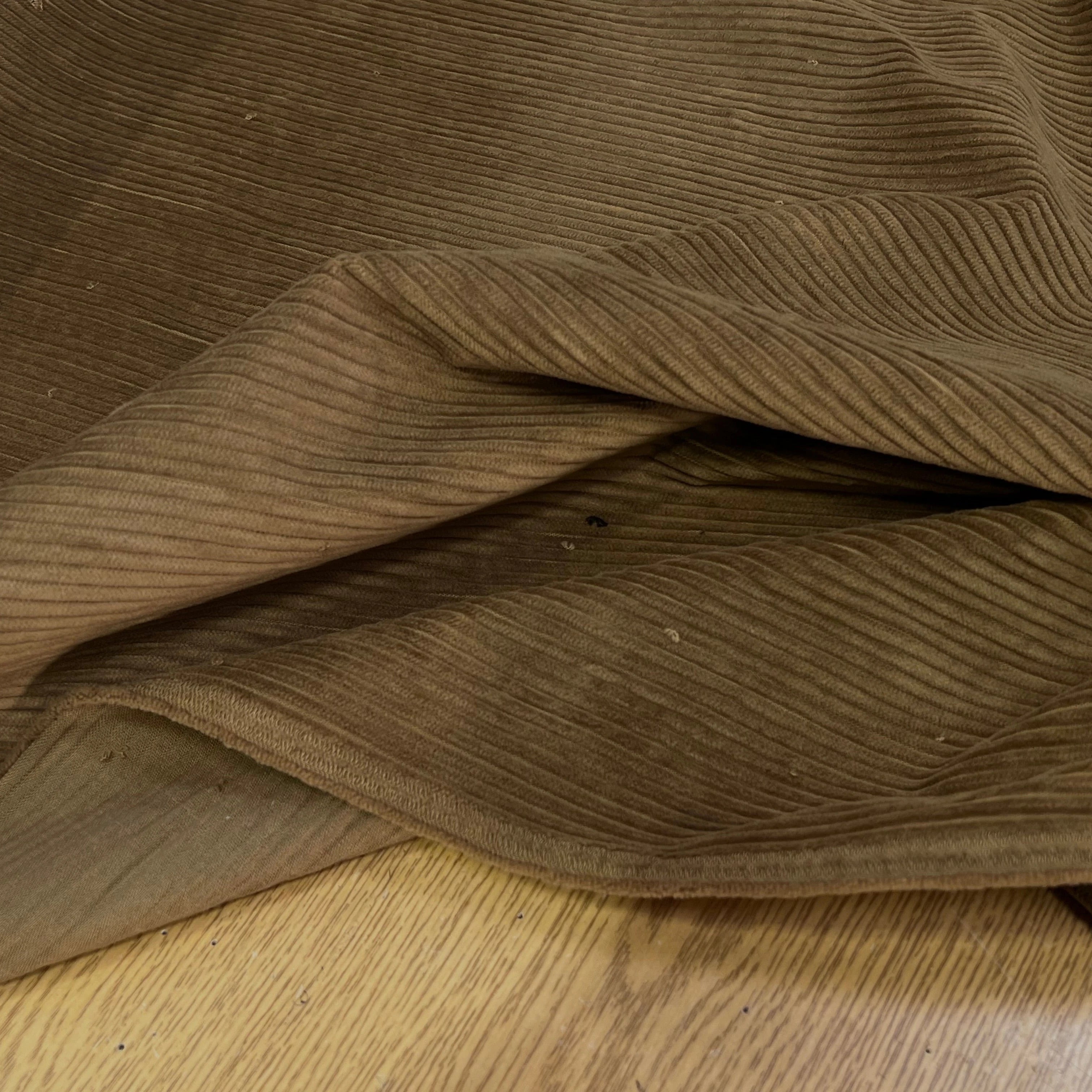 VELOURS DE COTON CLASSIC 500 RAIES BEIGE MARRONÉ - My Little Coupon