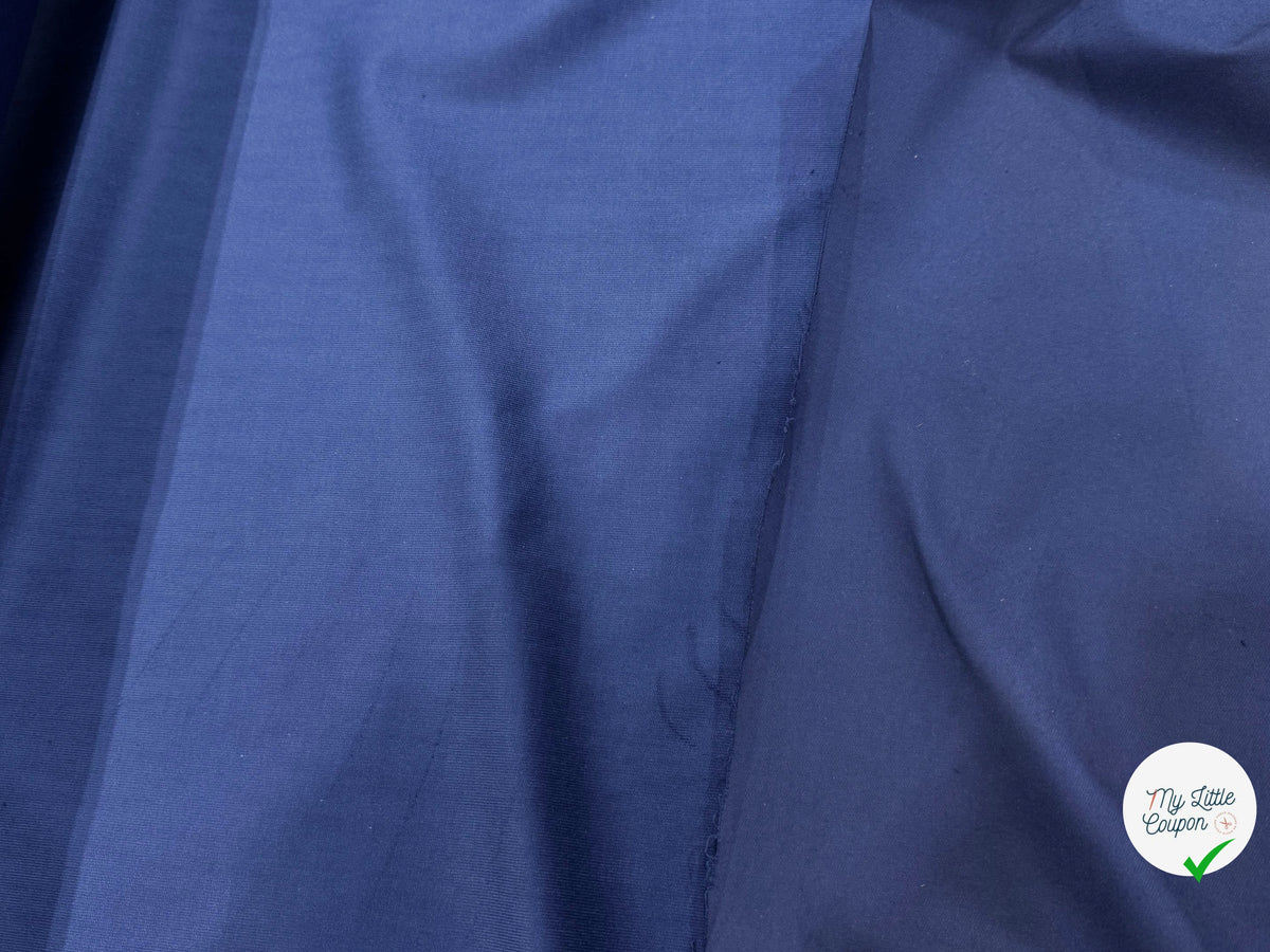 VELOURS DE COTON CLASSIQUE 1000 RAIES STRETCH BLEU 97% COTON - My Little Coupon