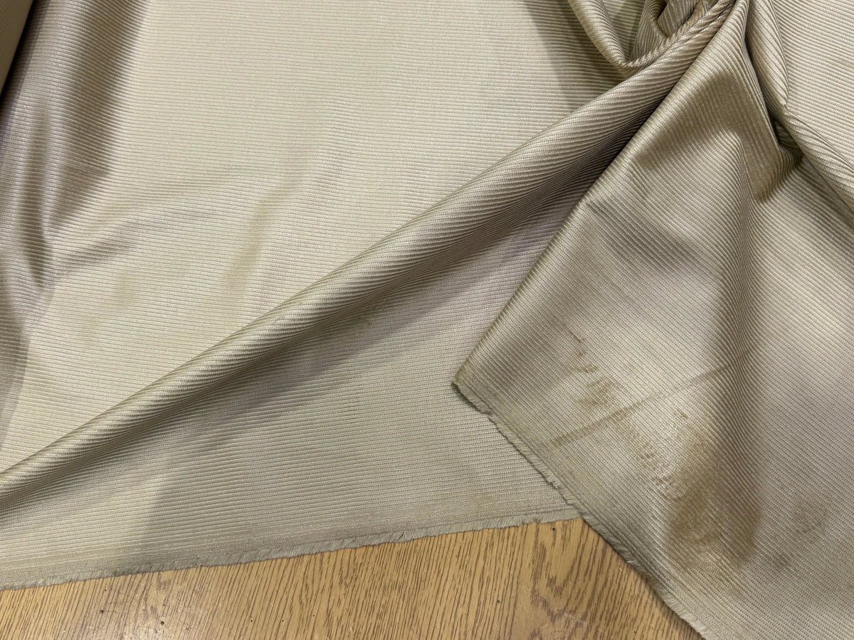 VELOURS DE COTON ET MODAL 500 RAIES STRETCH BEIGE 78% COTON - My Little Coupon