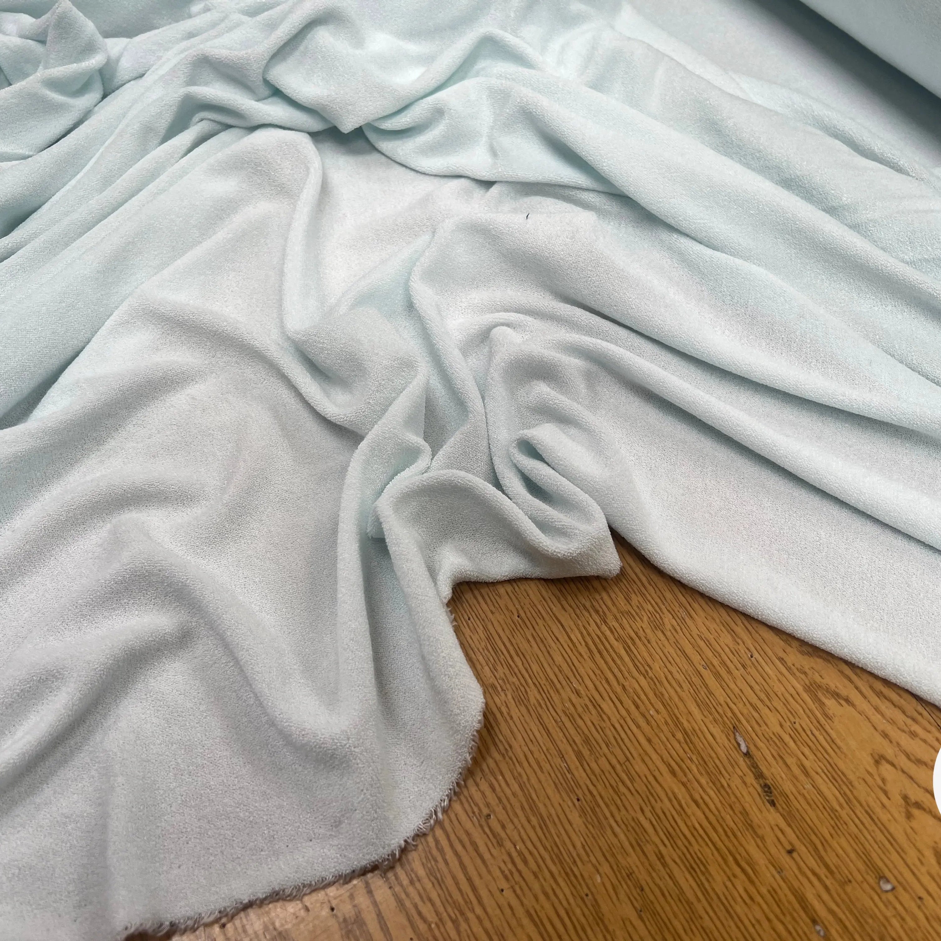 VELOURS ÉPONGE COTON BLEU MENTHE GLACE - My Little Coupon