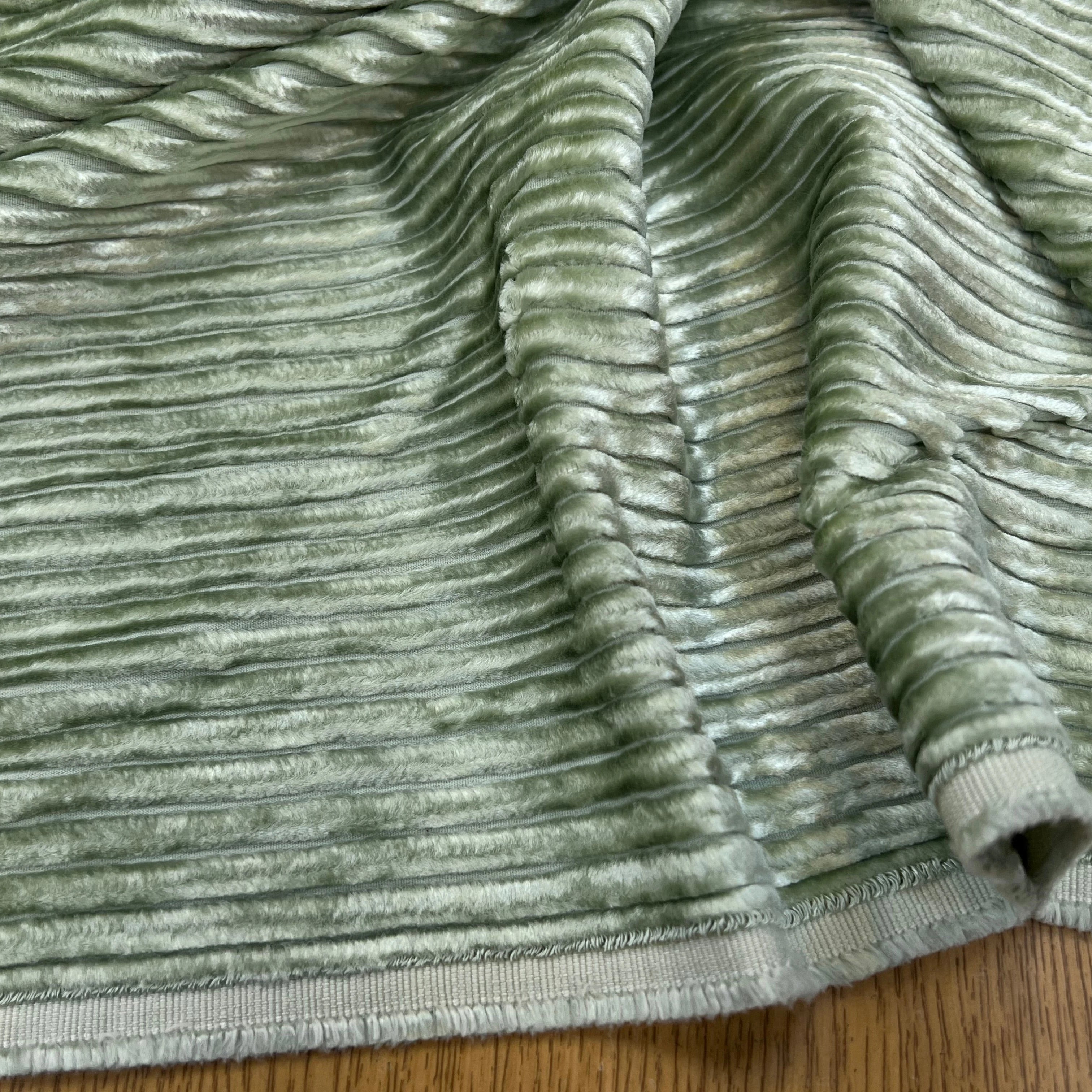 VELOURS GROSSES CÔTES AMANDE - My Little Coupon