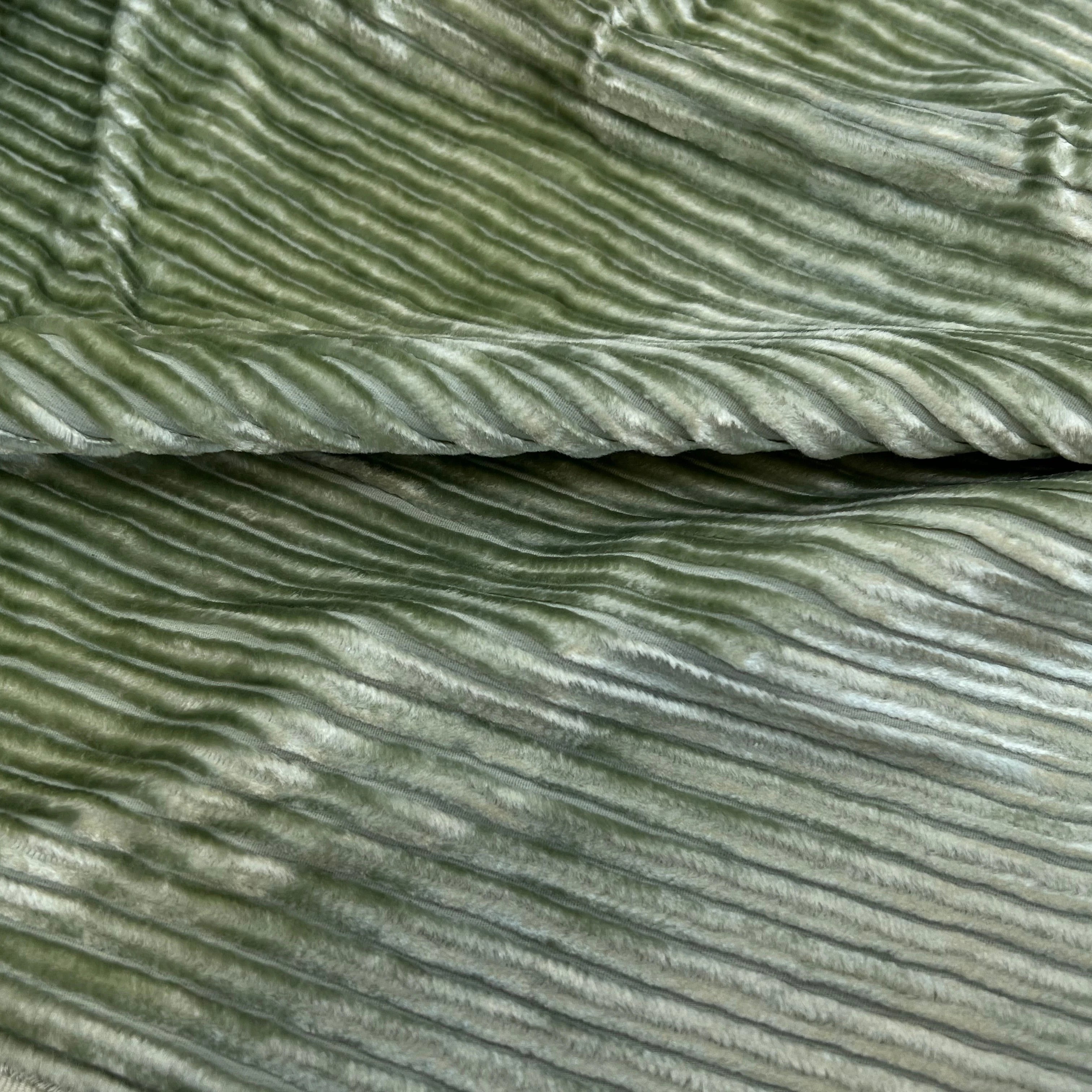 VELOURS GROSSES CÔTES AMANDE - My Little Coupon