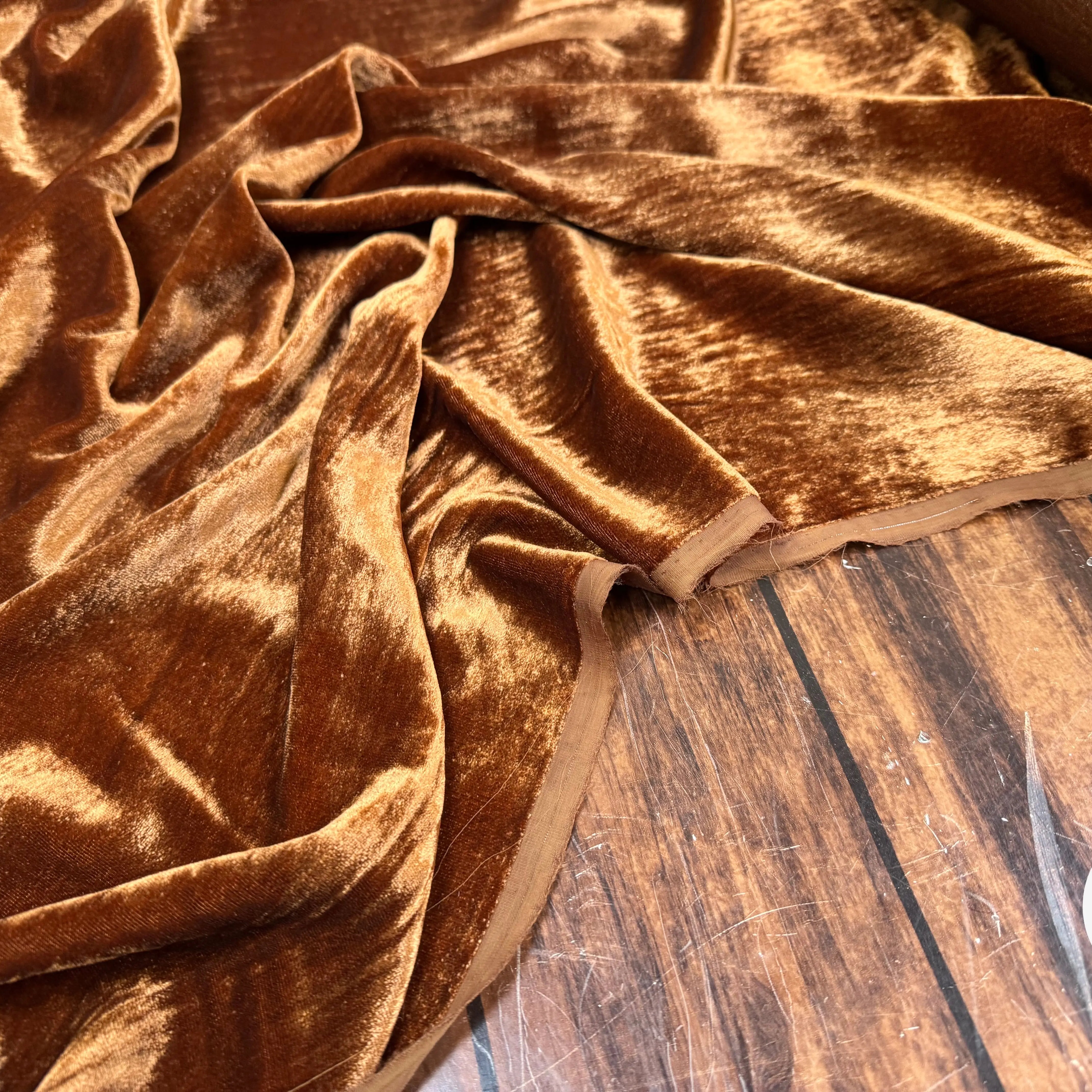 VELOURS LISSE MARRON - My Little Coupon