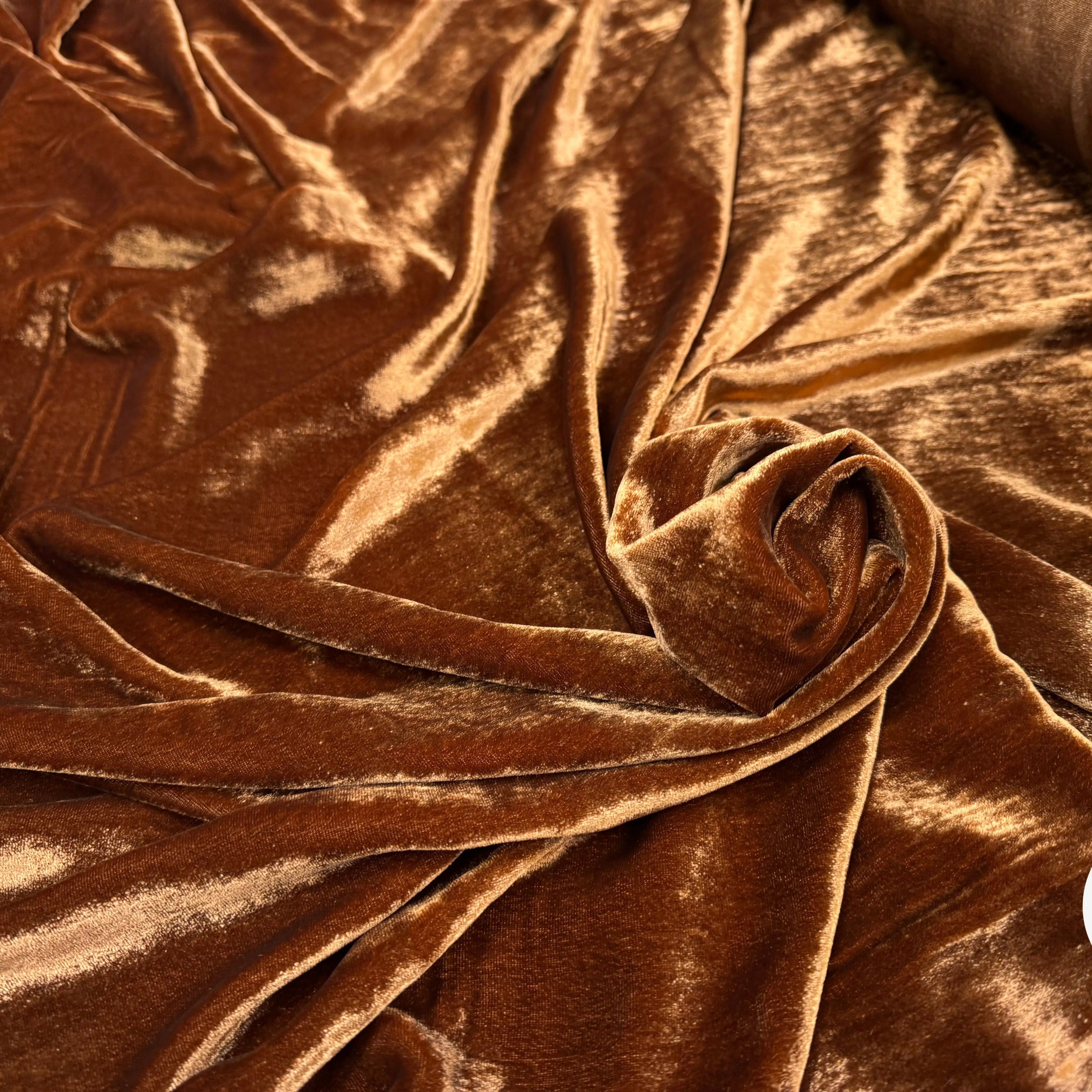 VELOURS LISSE MARRON - My Little Coupon