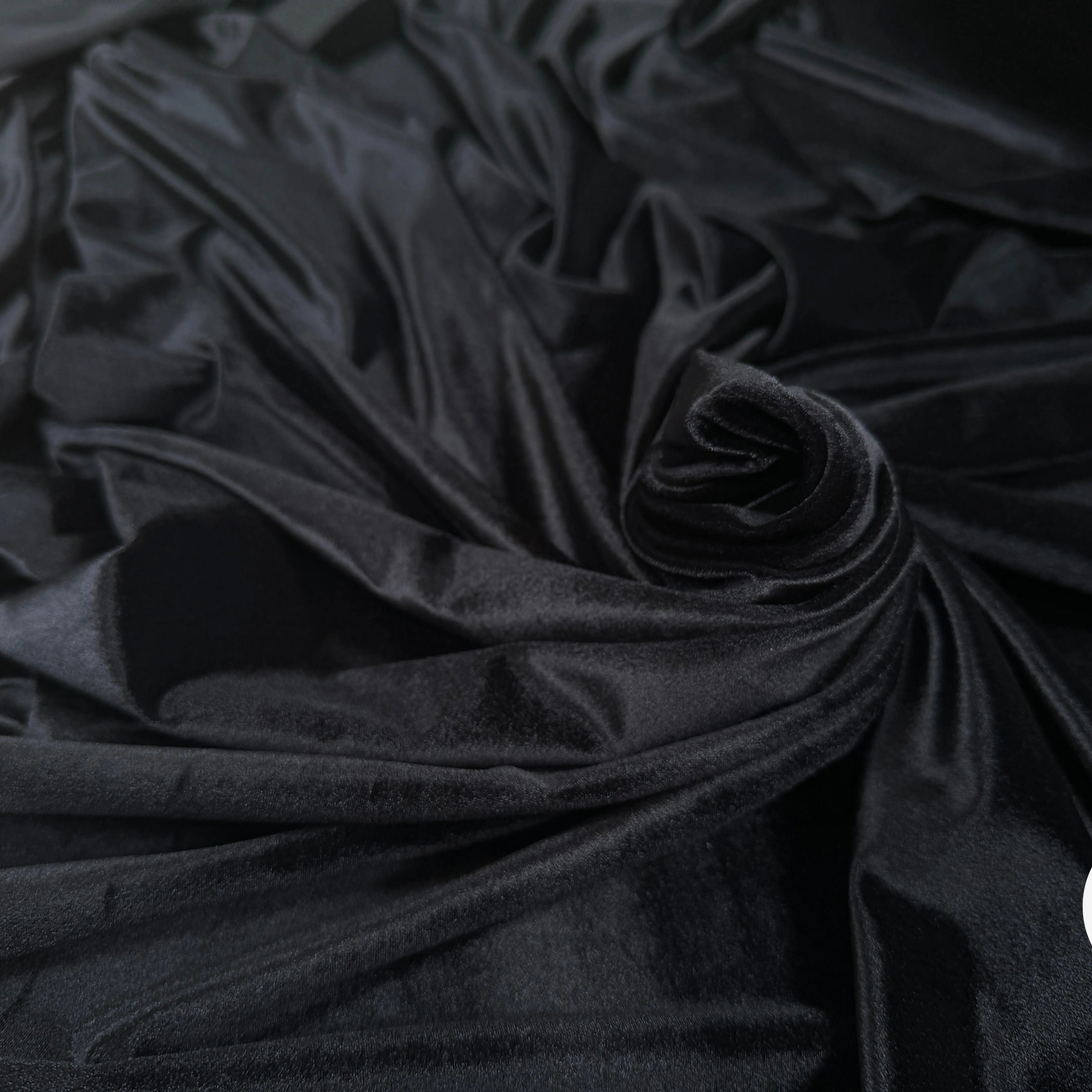 VELOURS MAILLE NUIT NOIRE ITALIEN CARVICO - My Little Coupon