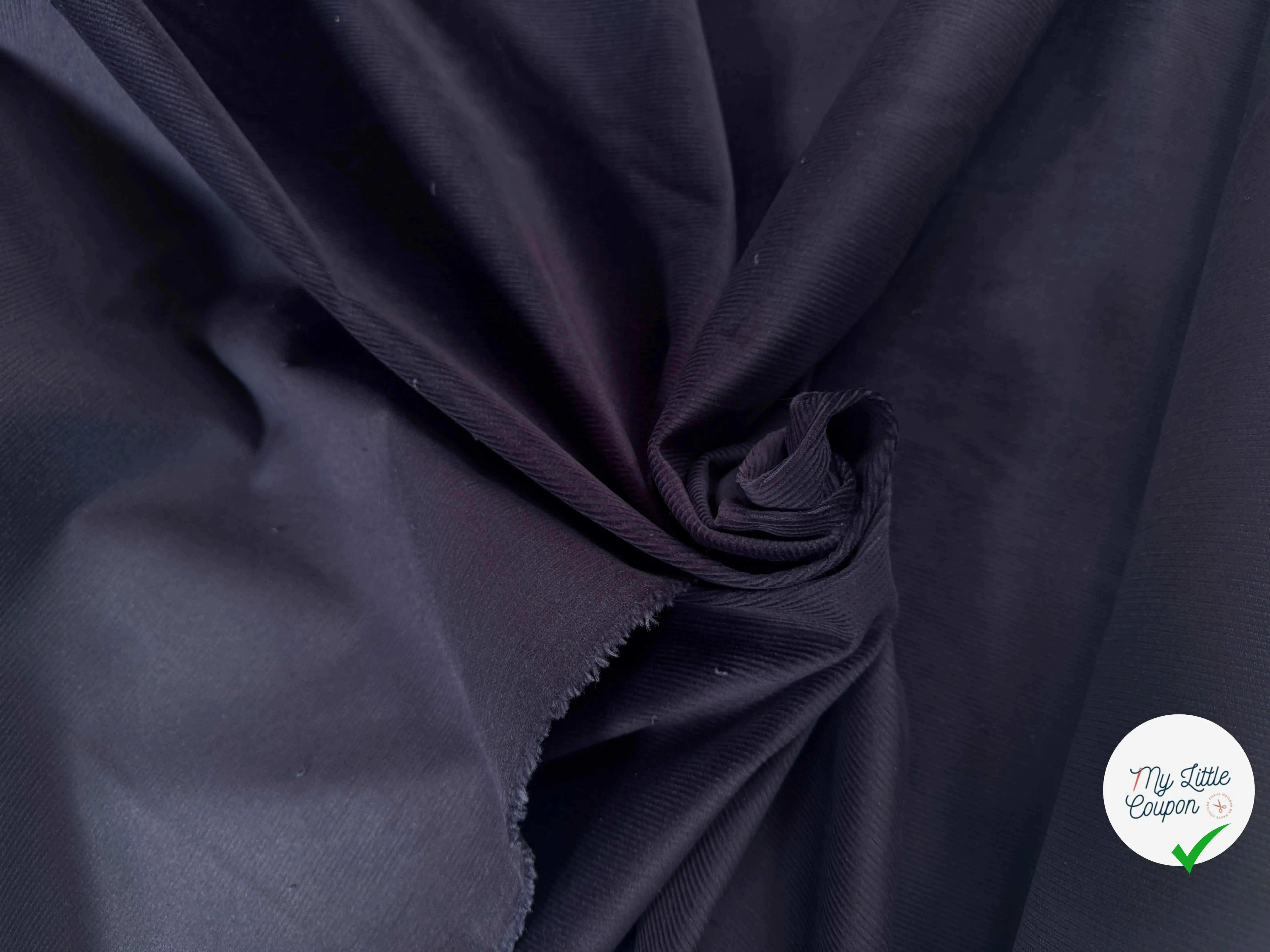 VELOURS MILLERAIES BLEU - My Little Coupon