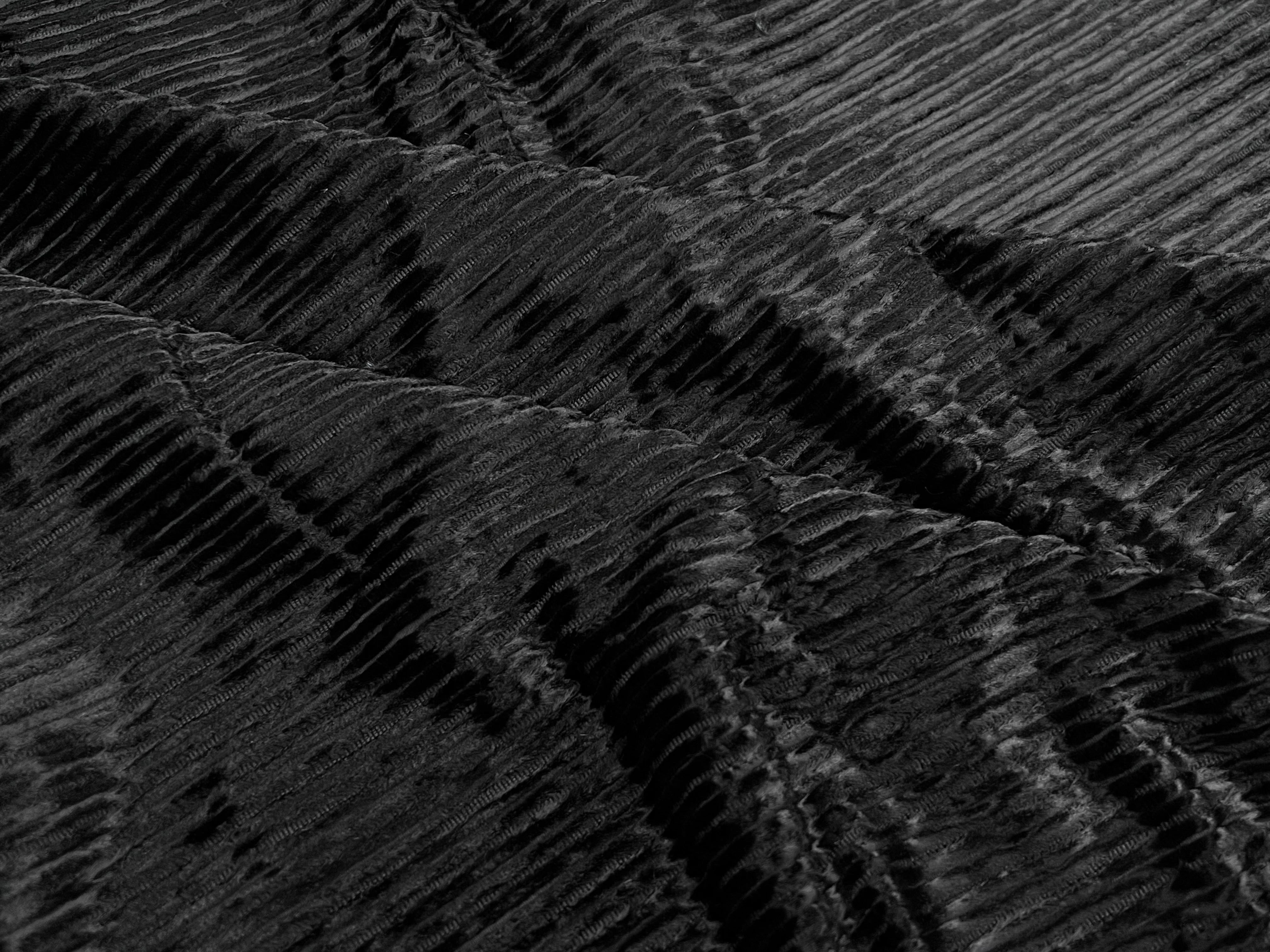 VELOURS PUEBELA NOIR 137CM 100% COTON - My Little Coupon