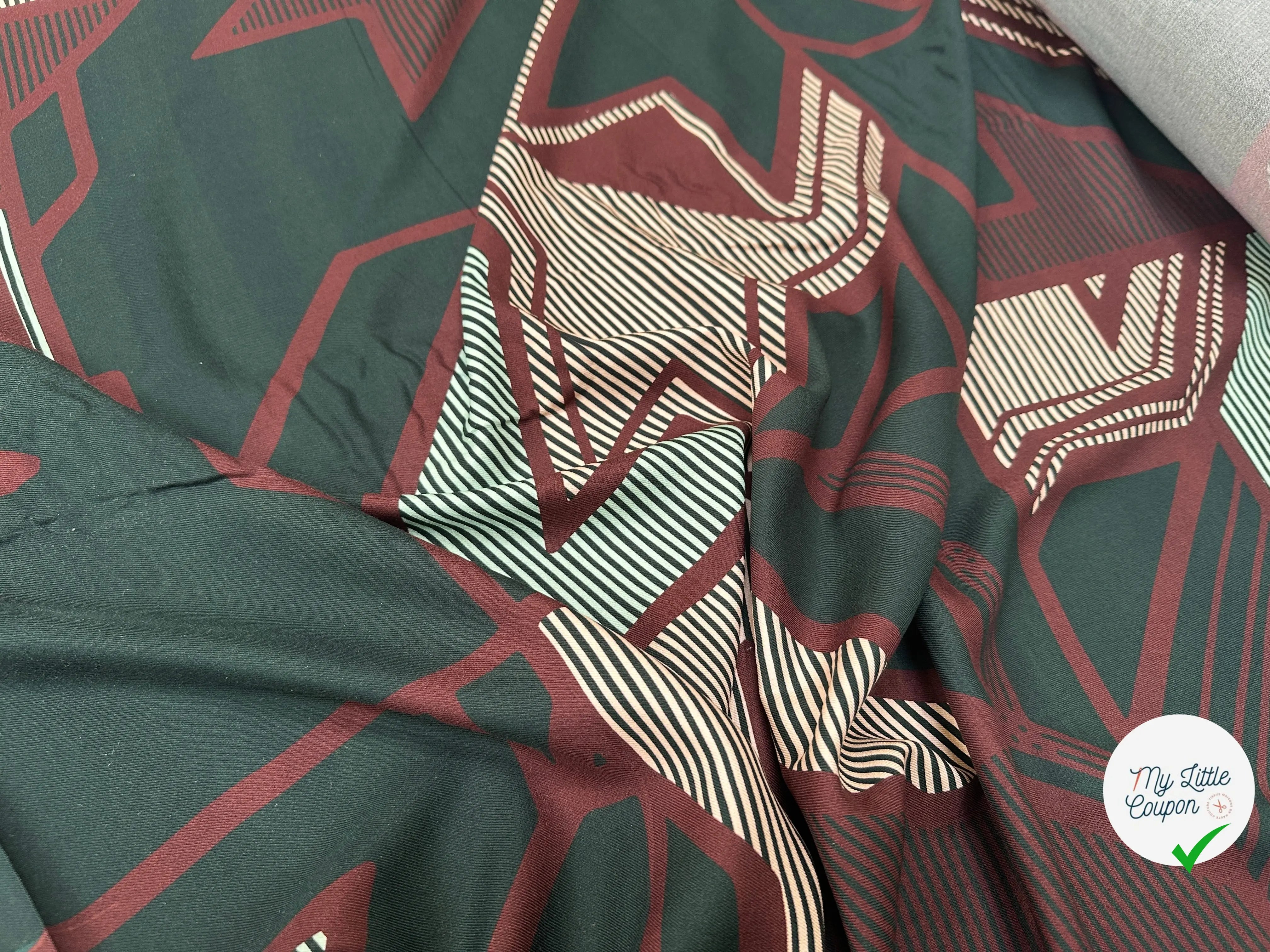 VELOUTINE DE COTON SWEET ESCAPE BORDEAUX - My Little Coupon