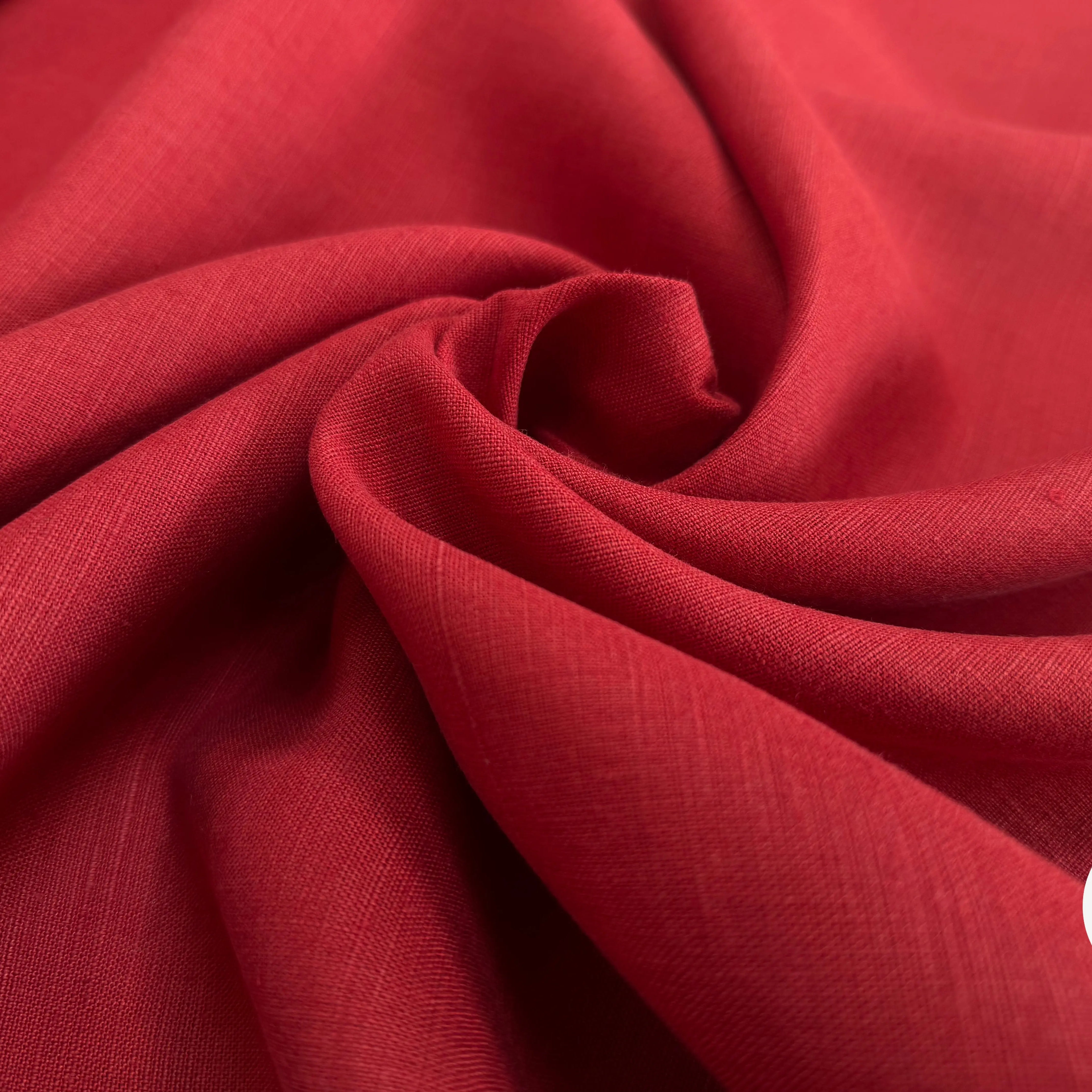 VERTICAL LINEN, Peppery Red - My Little Coupon