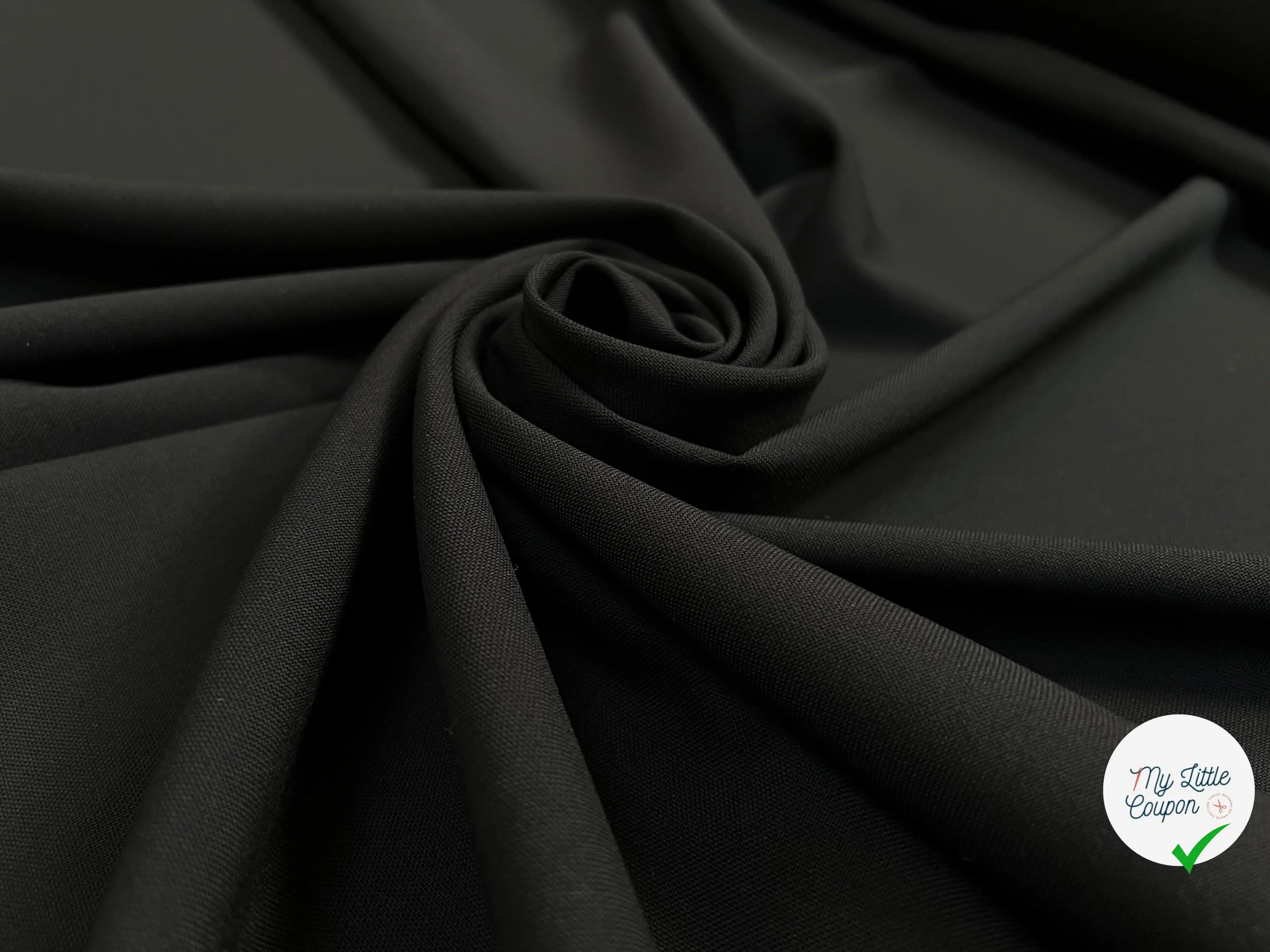 VERTICAL WOOL CANVAS, Black - My Little Coupon