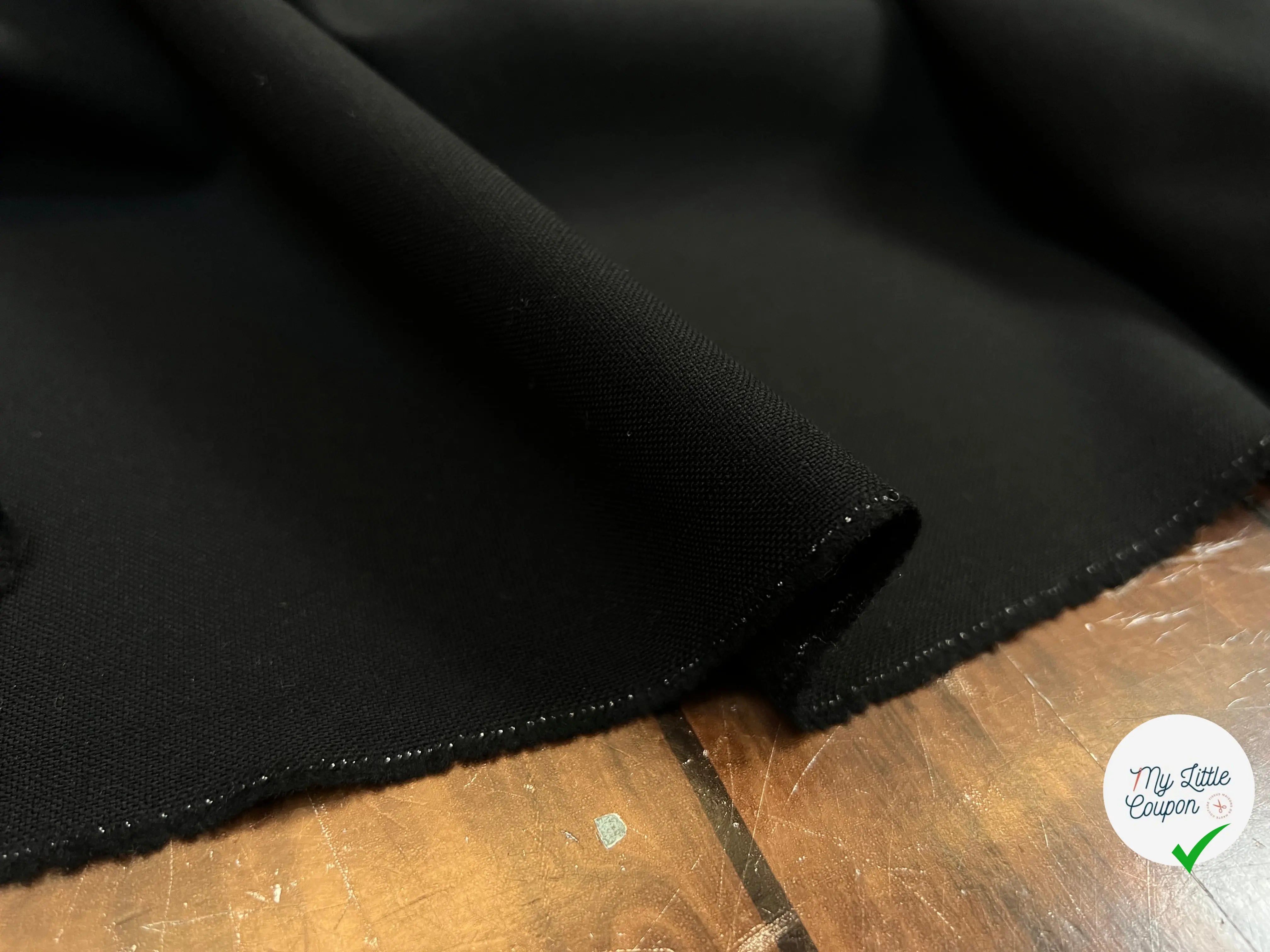 VERTICAL WOOL CANVAS, Black - My Little Coupon