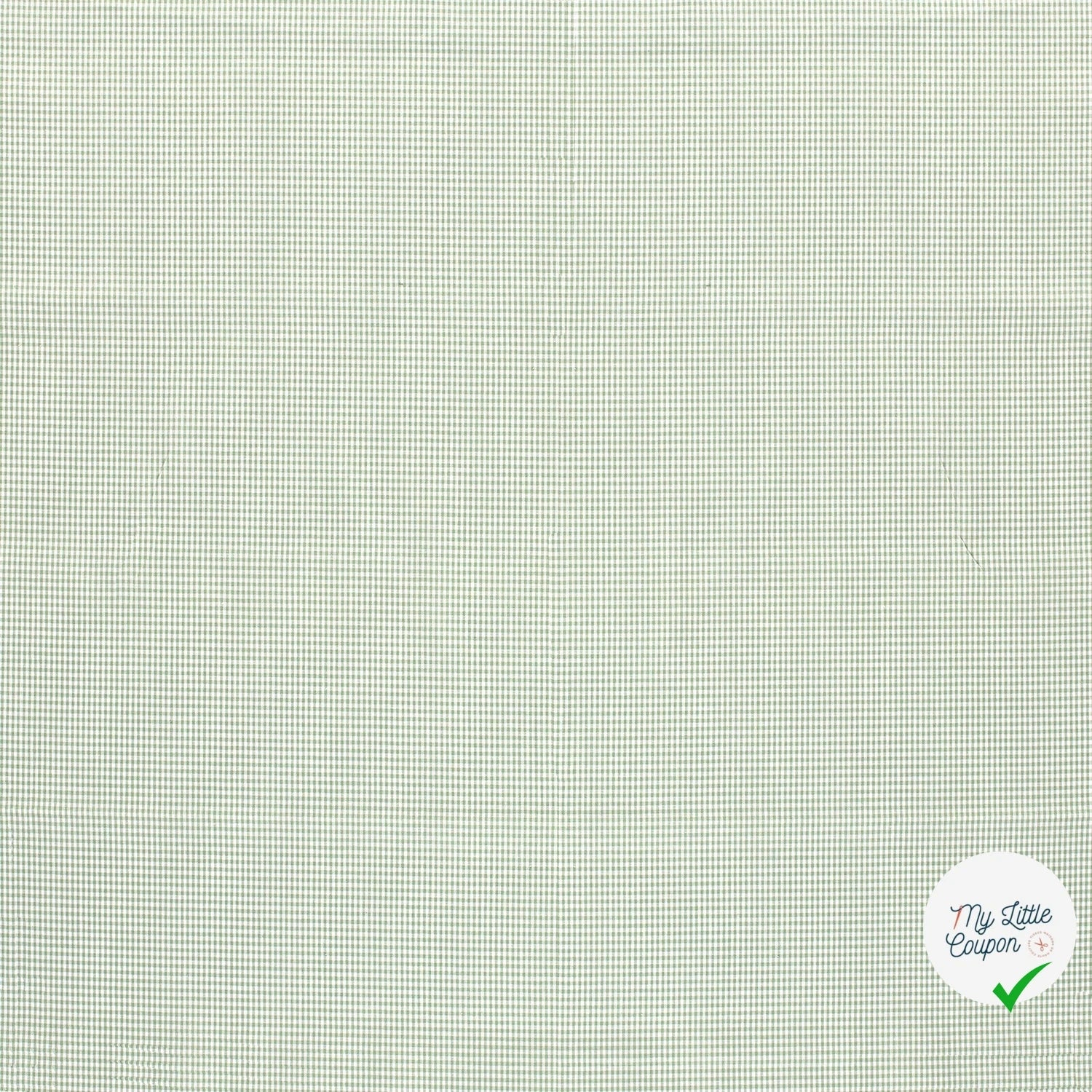 VICHY MINI CARREAUX COTON MENTHE - My Little Coupon