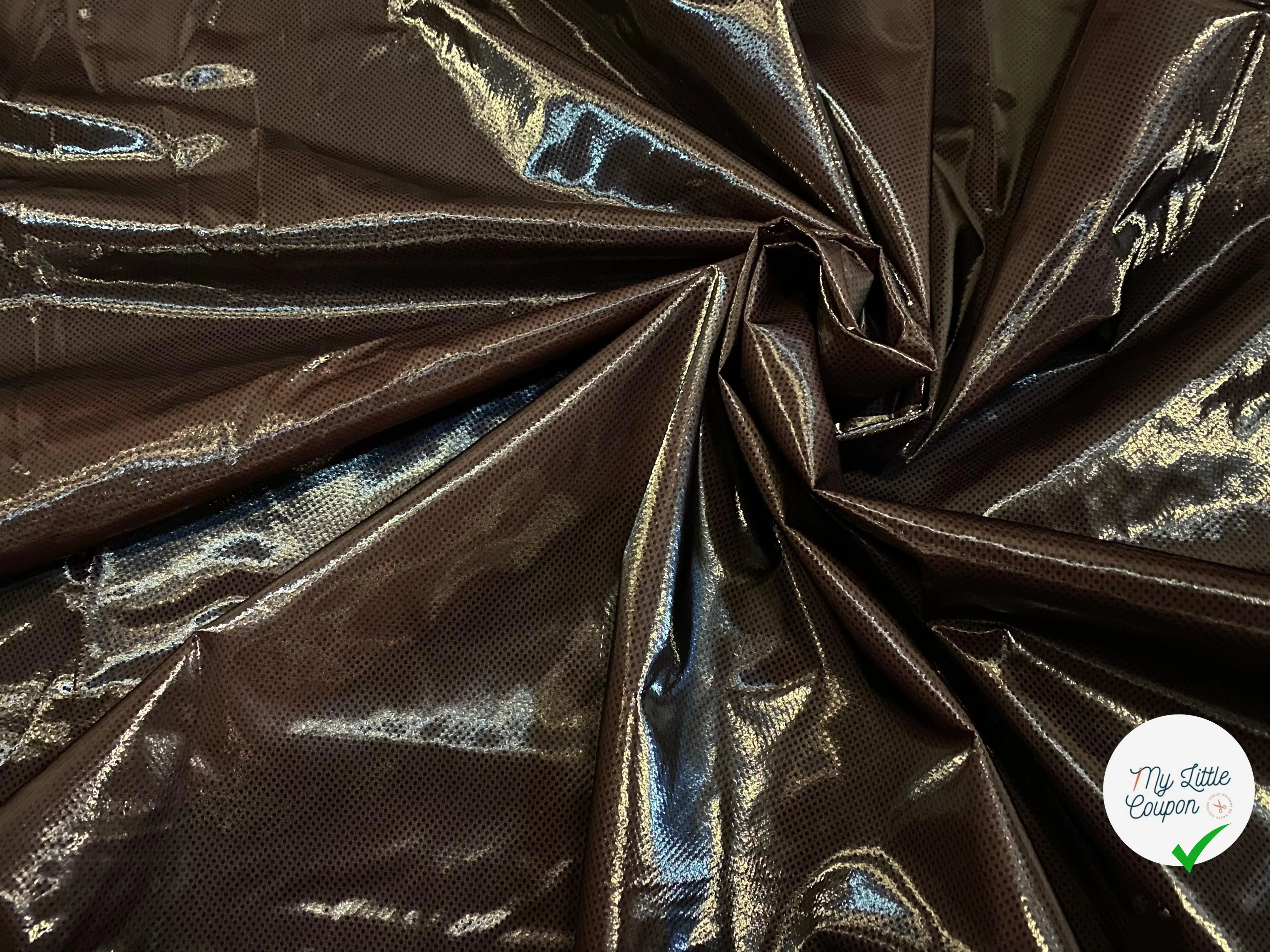 VINYL CONTRECOLLÉ ROSE CHOCOLAT - My Little Coupon - tissu - coudre