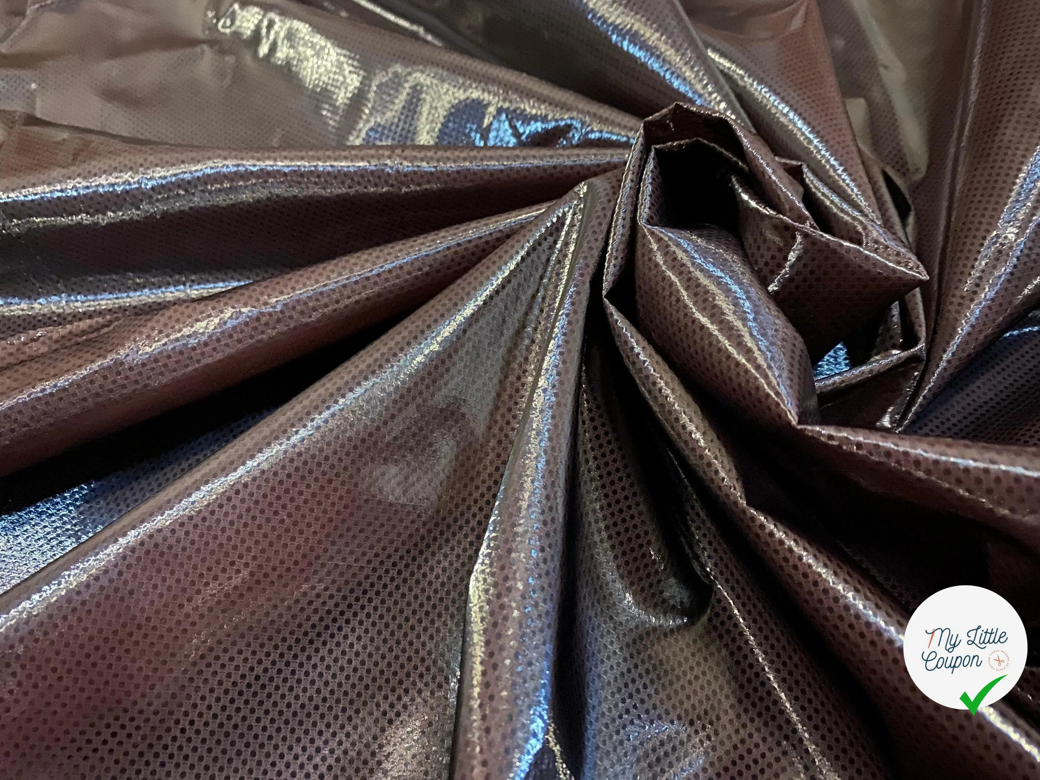 VINYL CONTRECOLLÉ ROSE CHOCOLAT - My Little Coupon - tissu - coudre