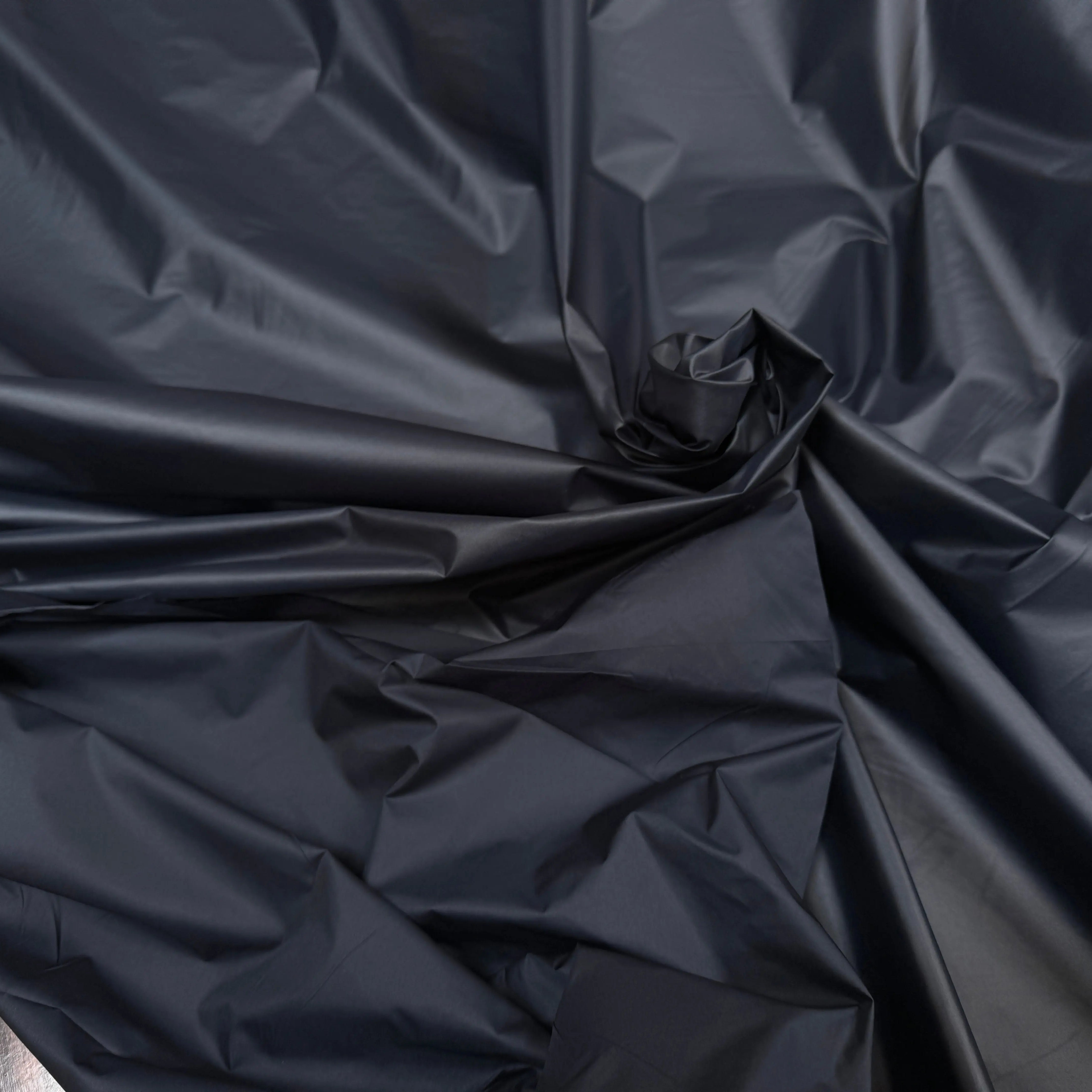 VINYL PARKA BLEU POLYAMIDE - My Little Coupon