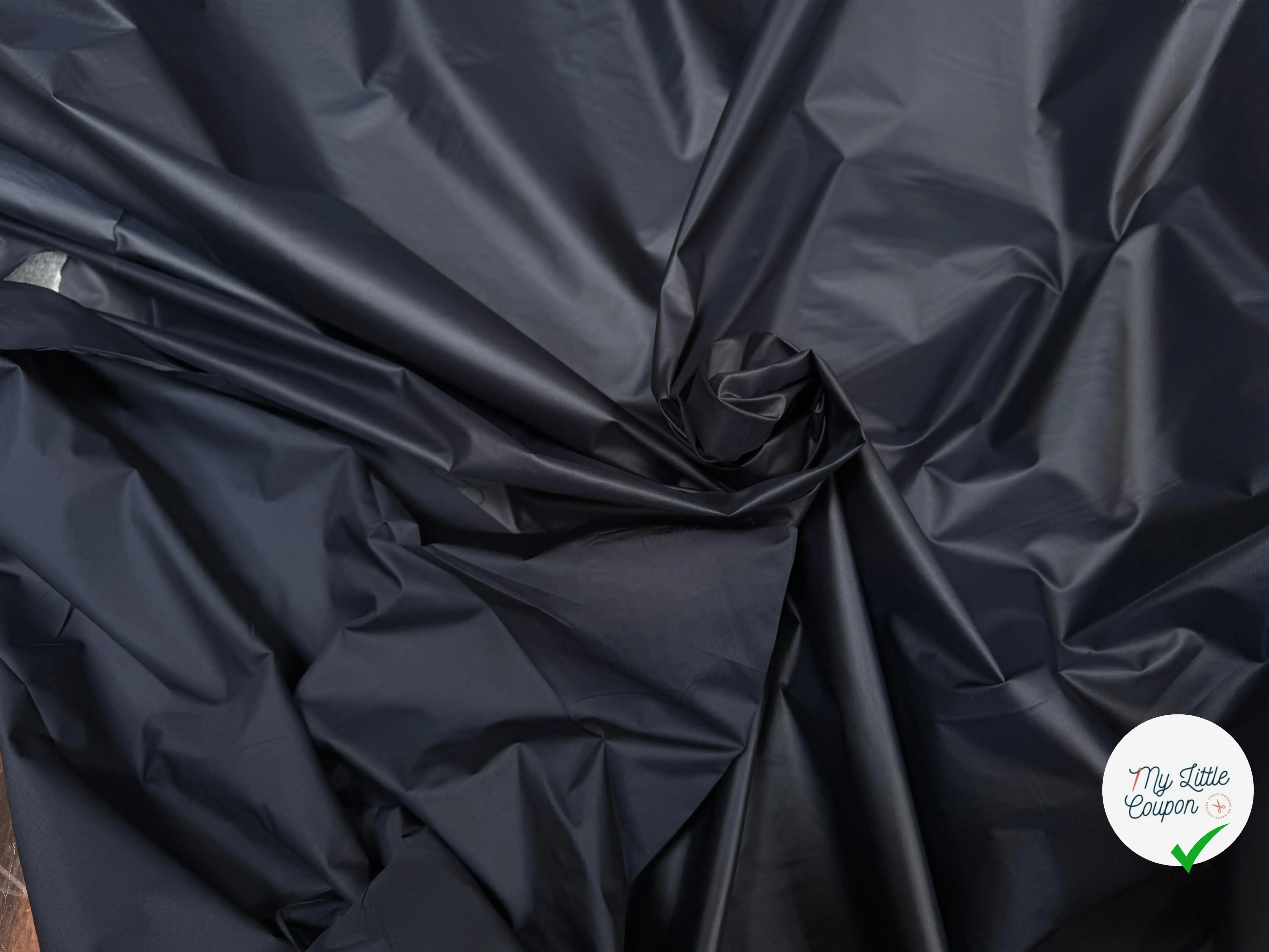 VINYL PARKA BLEU POLYAMIDE - My Little Coupon