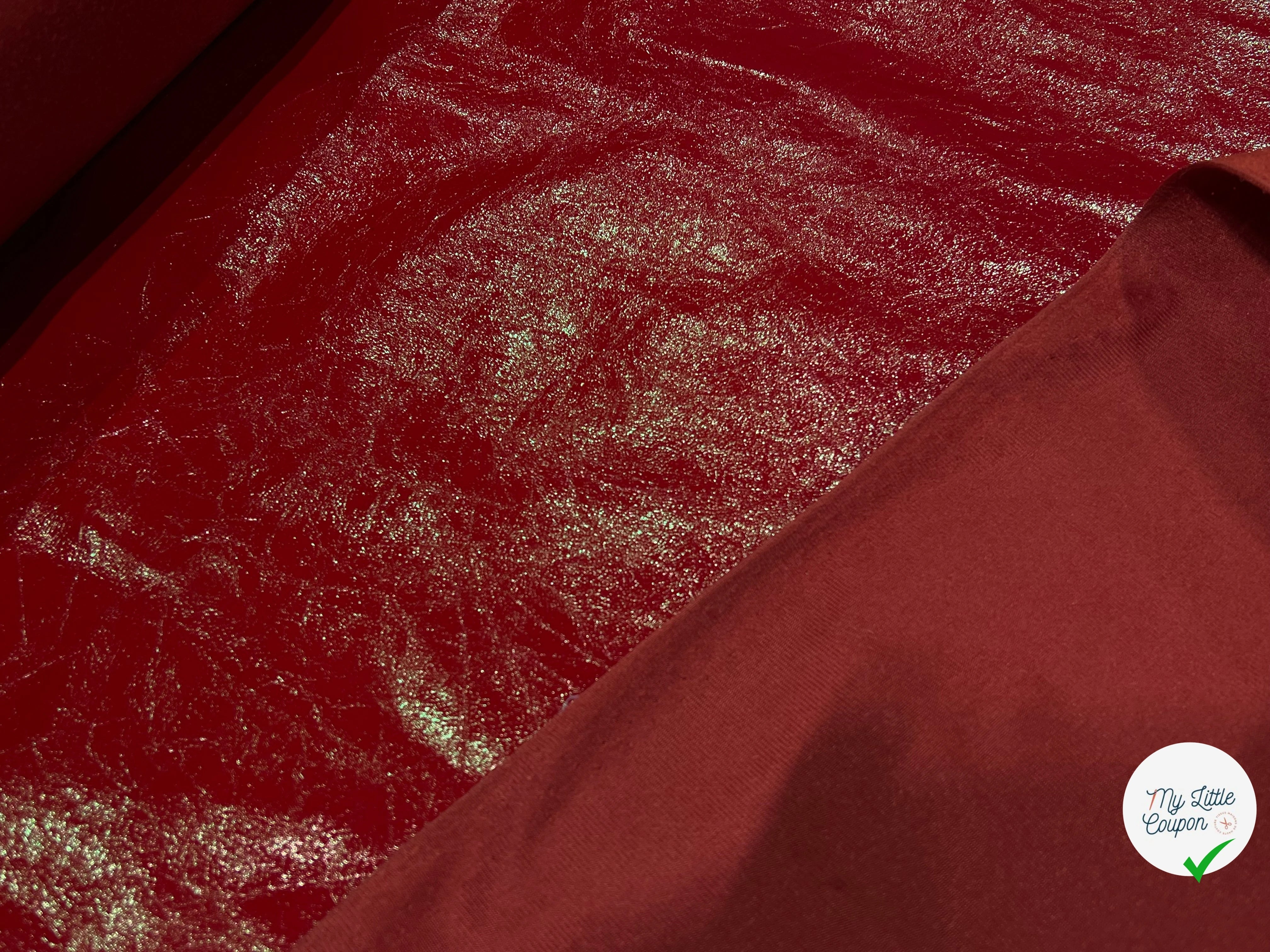 VINYLL BOMBERS CONTRECOLLÉ ROUGE 150CM - My Little Coupon