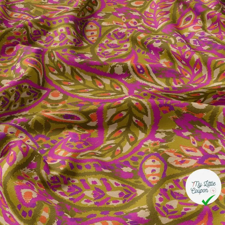 VISCOSE ALVIS BRONZE / VIOLET - My Little Coupon