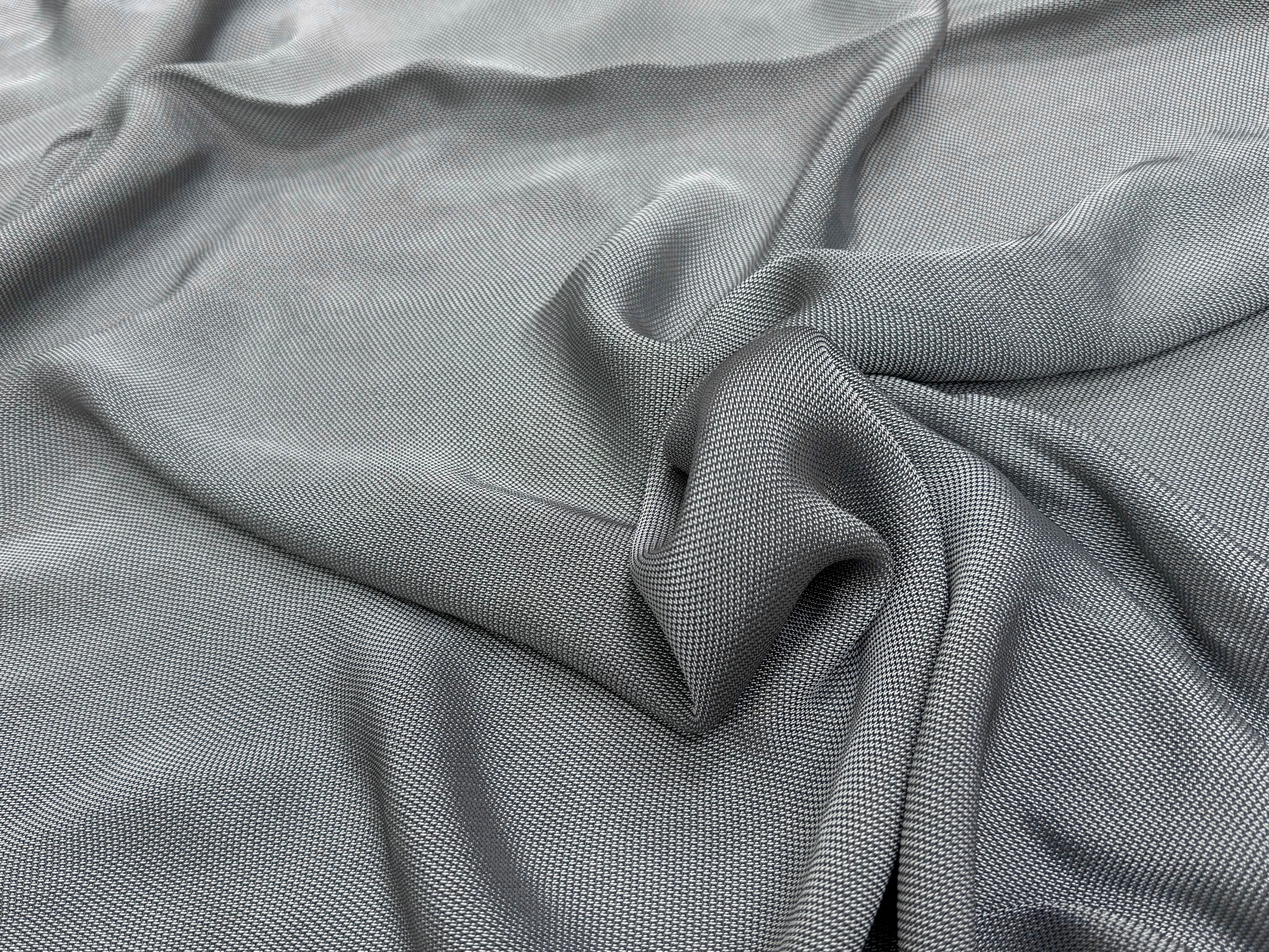 VISCOSE CANEVAS LOURDE SOUPLE FLUIDE ACIER - My Little Coupon