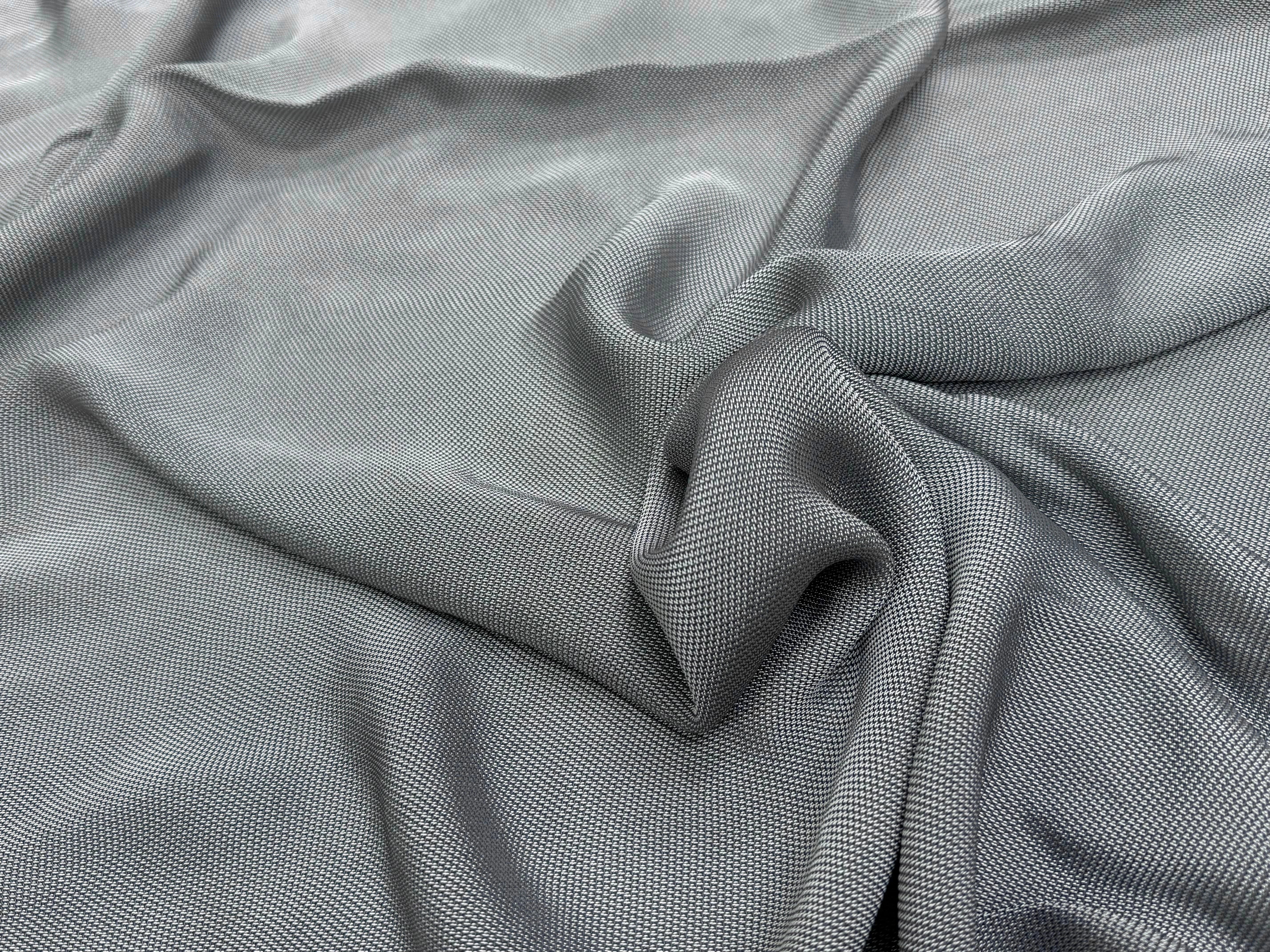 VISCOSE CANEVAS LOURDE SOUPLE FLUIDE ACIER - My Little Coupon