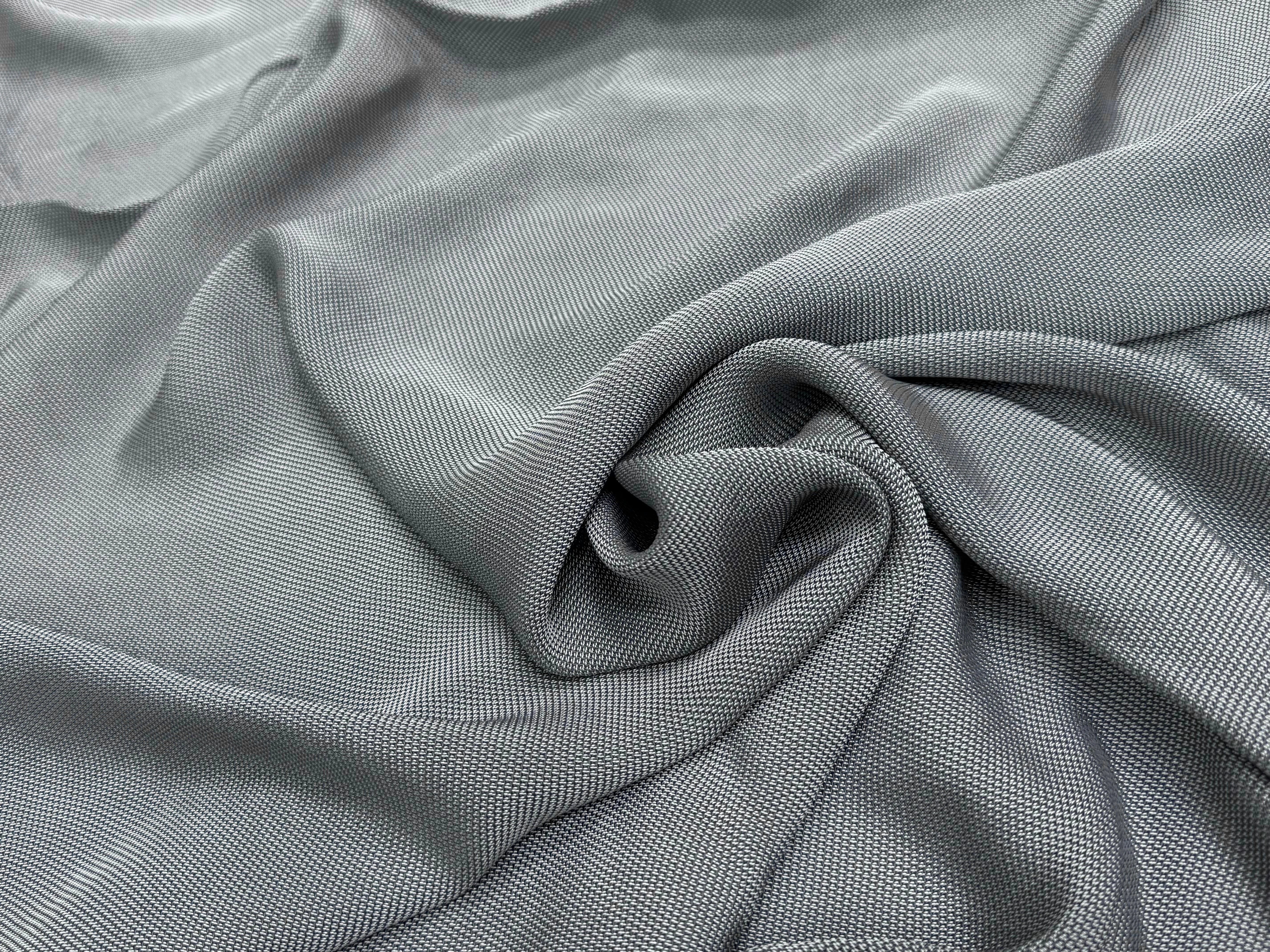 VISCOSE CANEVAS LOURDE SOUPLE FLUIDE ACIER - My Little Coupon