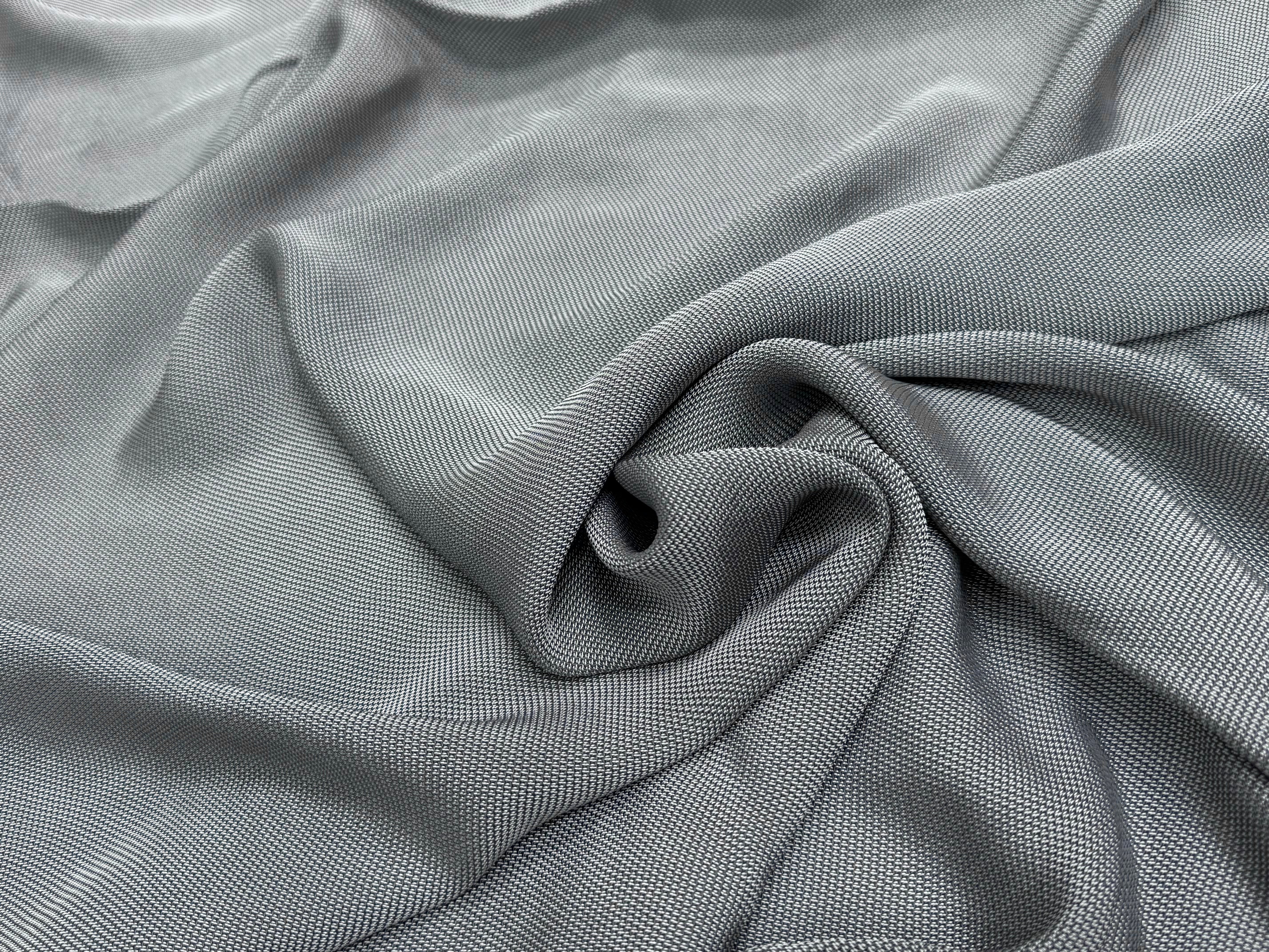VISCOSE CANEVAS LOURDE SOUPLE FLUIDE ACIER - My Little Coupon