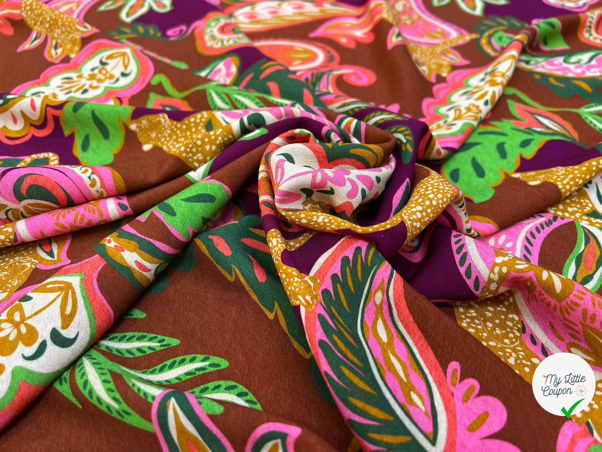 VISCOSE CATARINA BRONZE 140 CM - My Little Coupon