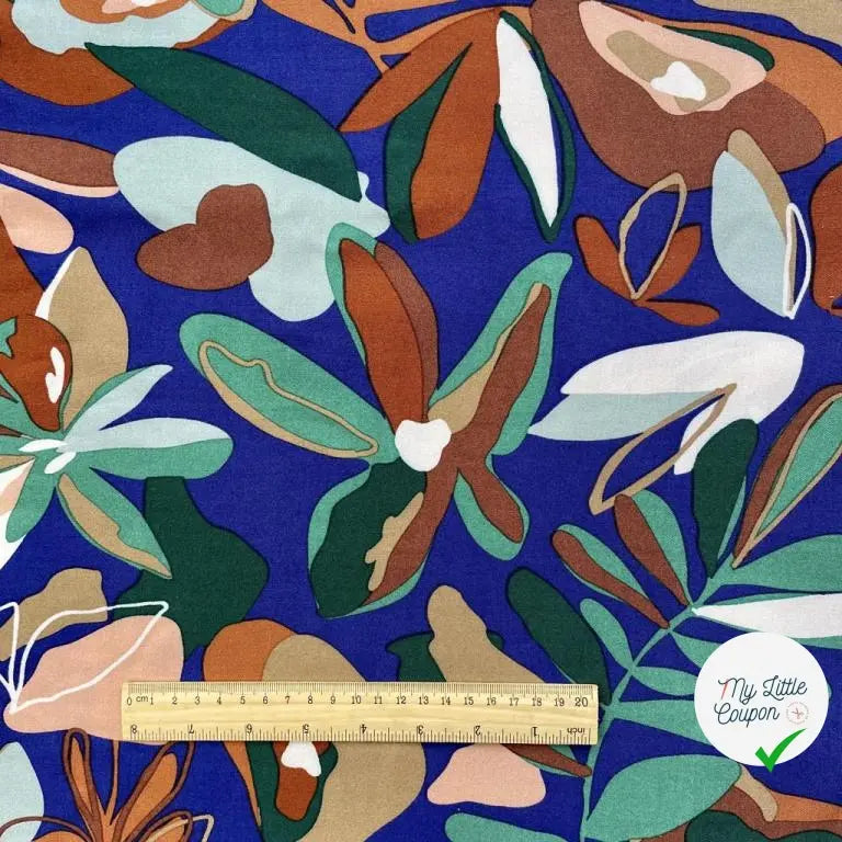 VISCOSE CHIARA BLEU / M.FORET - My Little Coupon