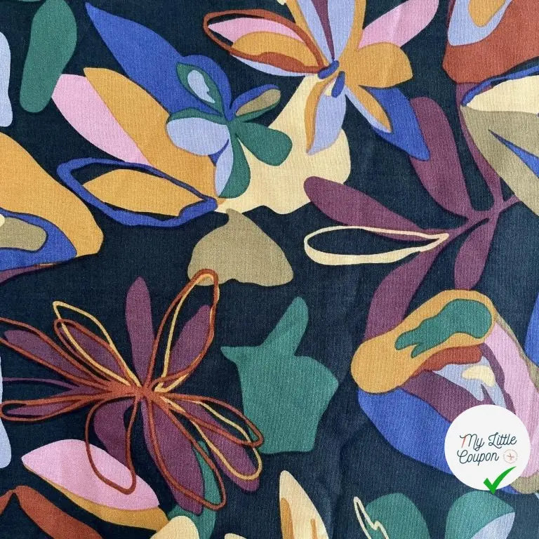 VISCOSE CHIARA NOIR / M.FONCES - My Little Coupon