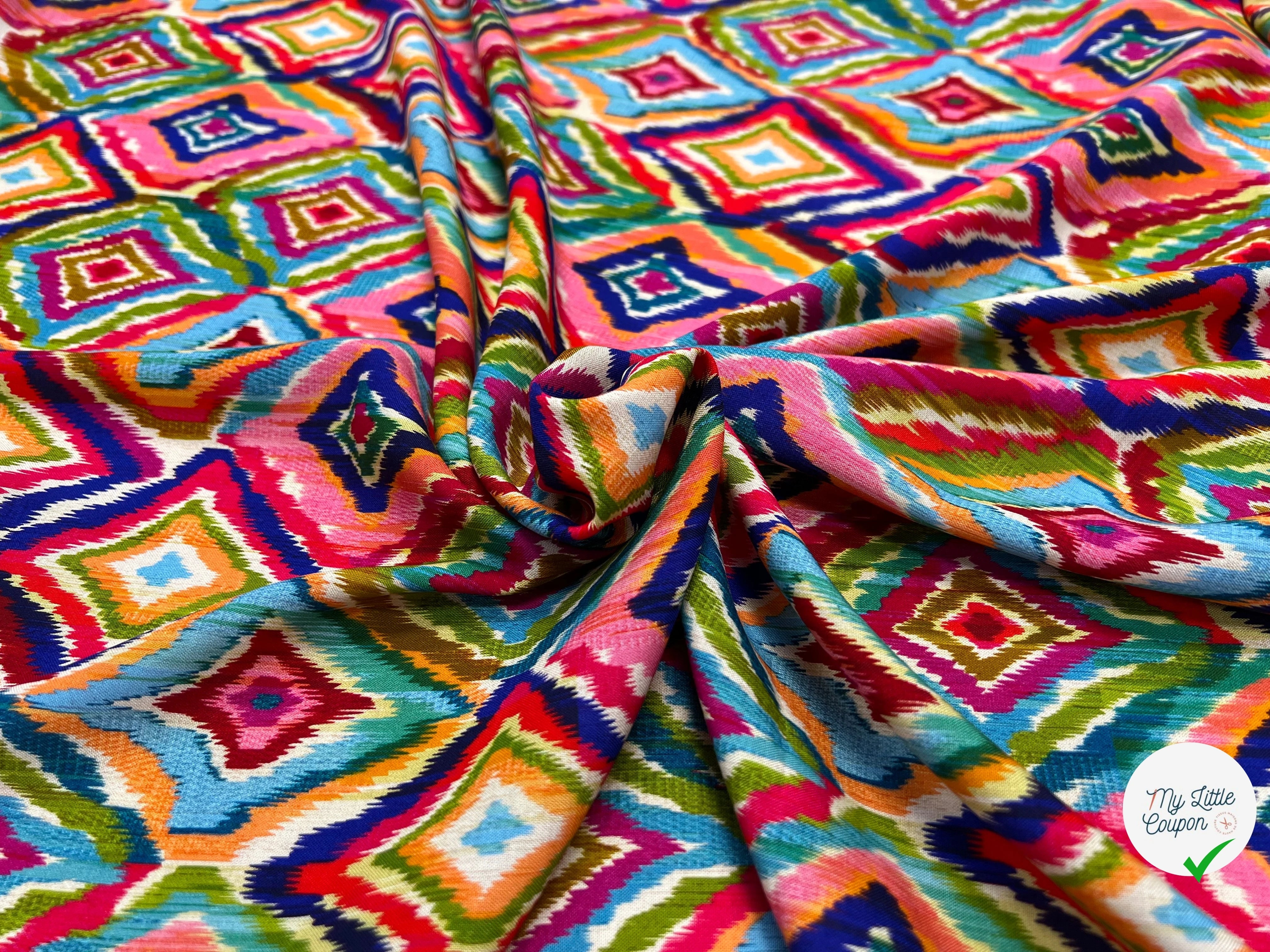 VISCOSE CLEA MULTICO 140 CM - My Little Coupon