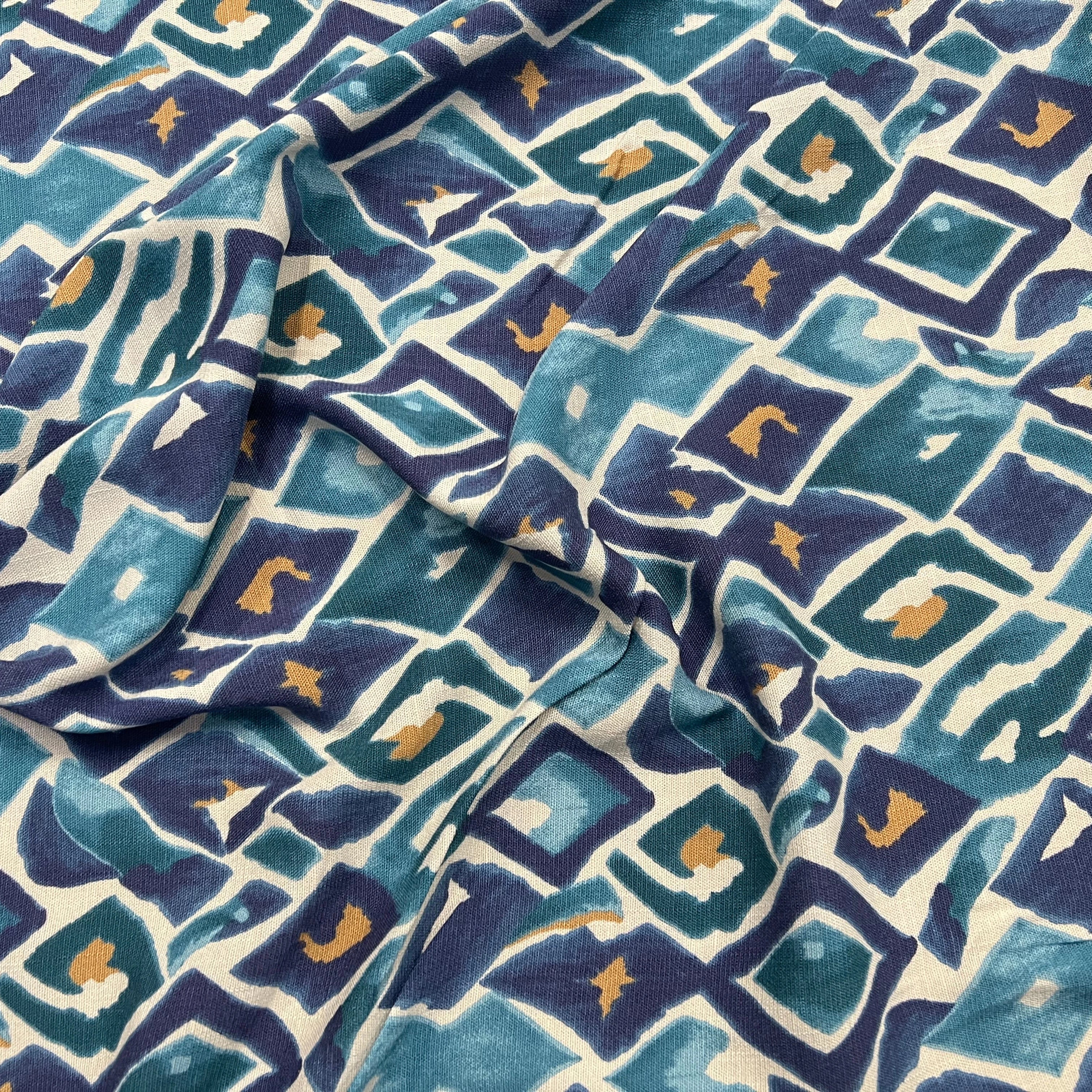 VISCOSE EFFET LIN SLUB SPANDEX DENIM - My Little Coupon