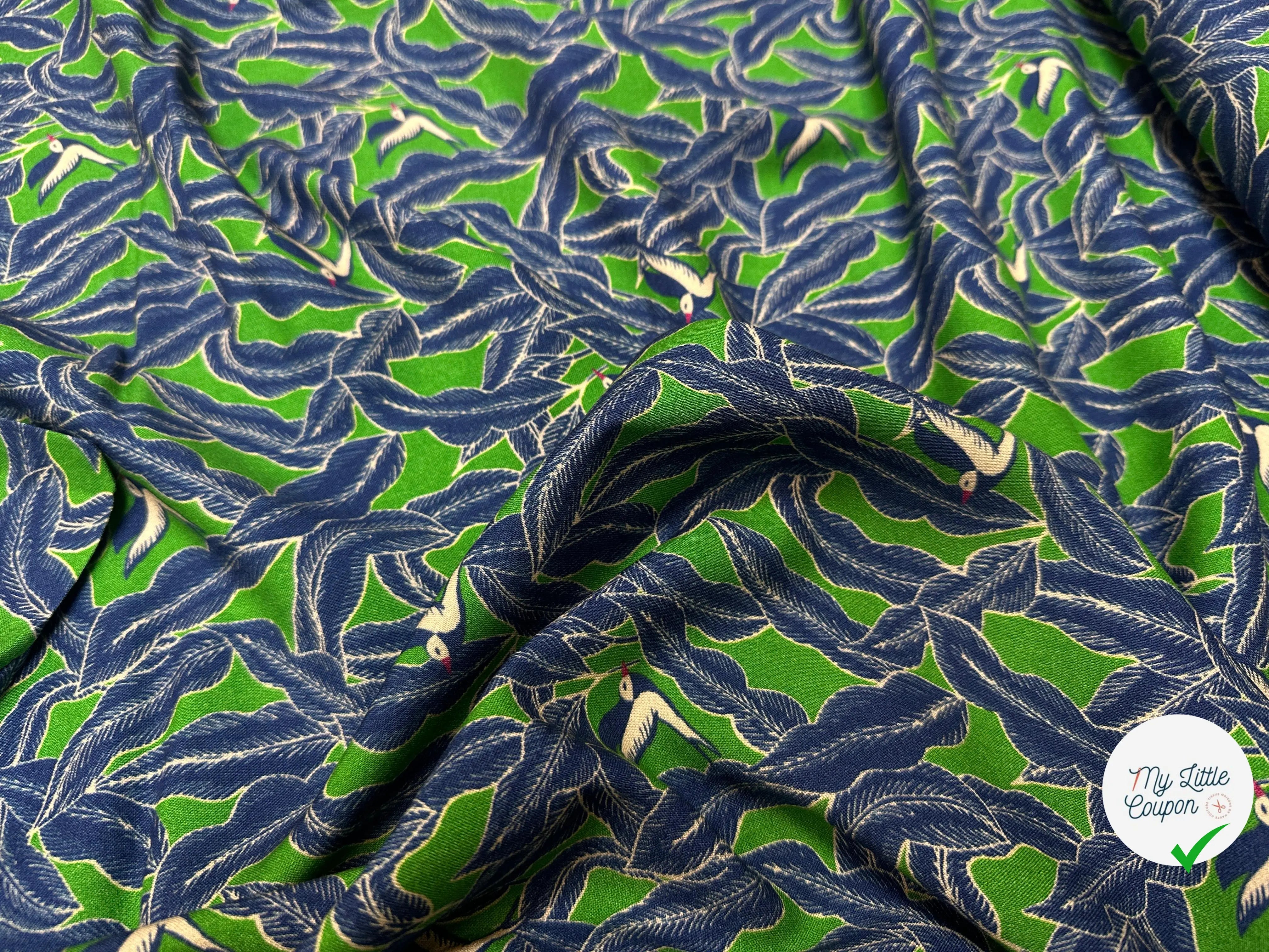 VISCOSE ELVIRE VERT / INDIGO 3UNUM Y3X 150 - My Little Coupon