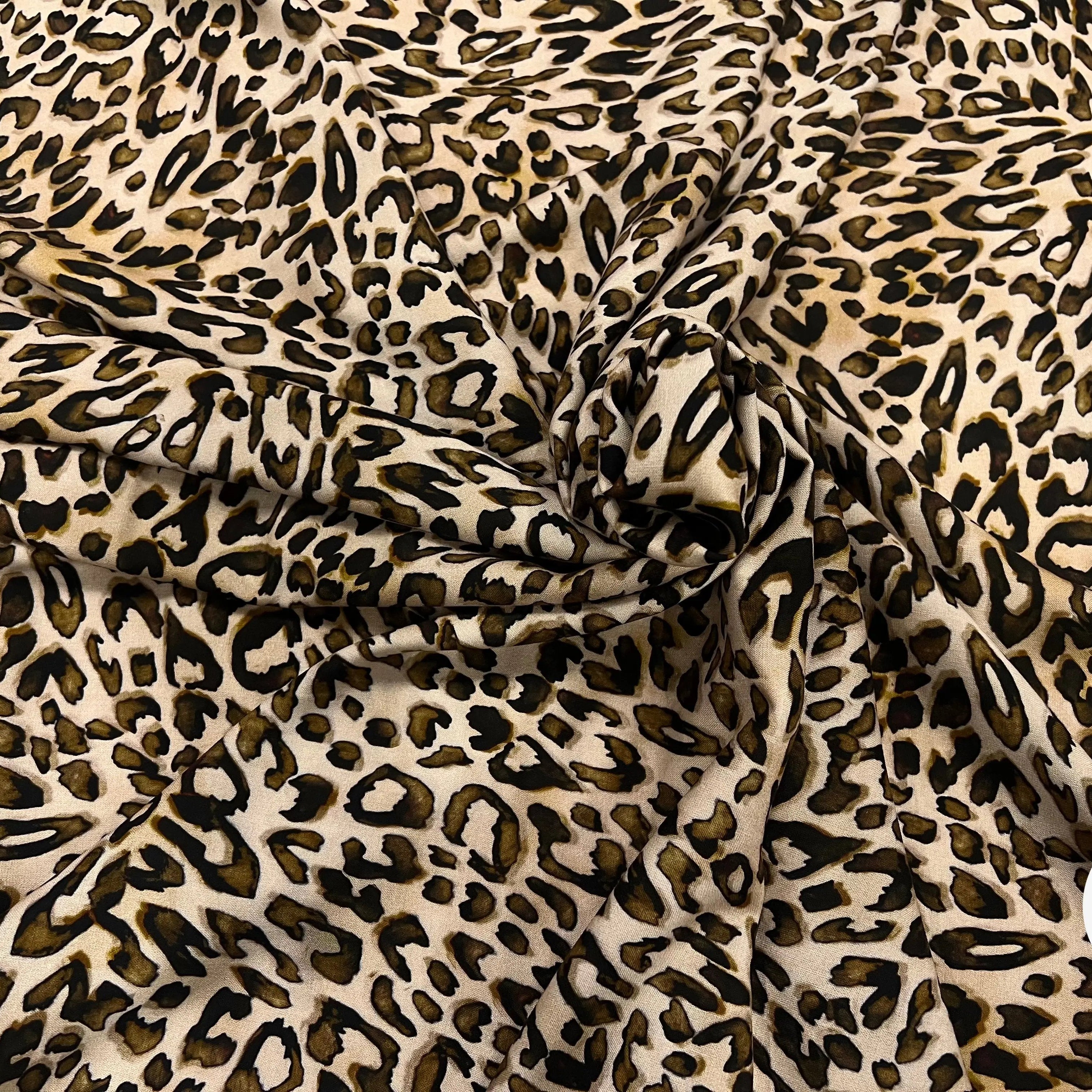 VISCOSE FAROUCHE NATUREL PRINT - My Little Coupon